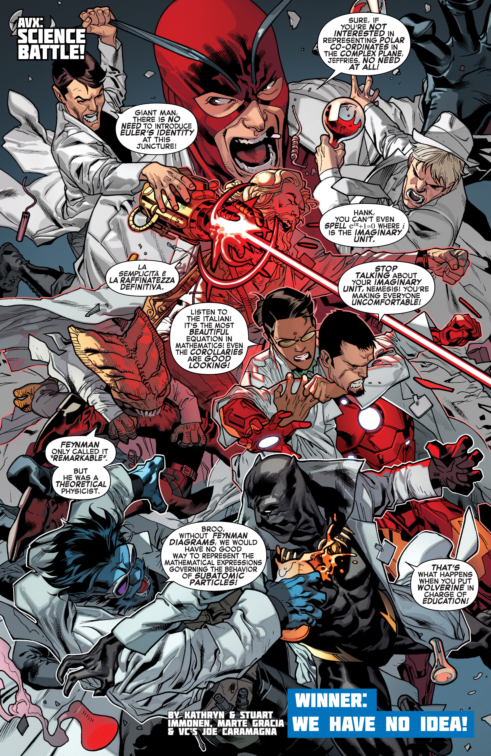 Read online AVX: VS comic -  Issue #6 - 13