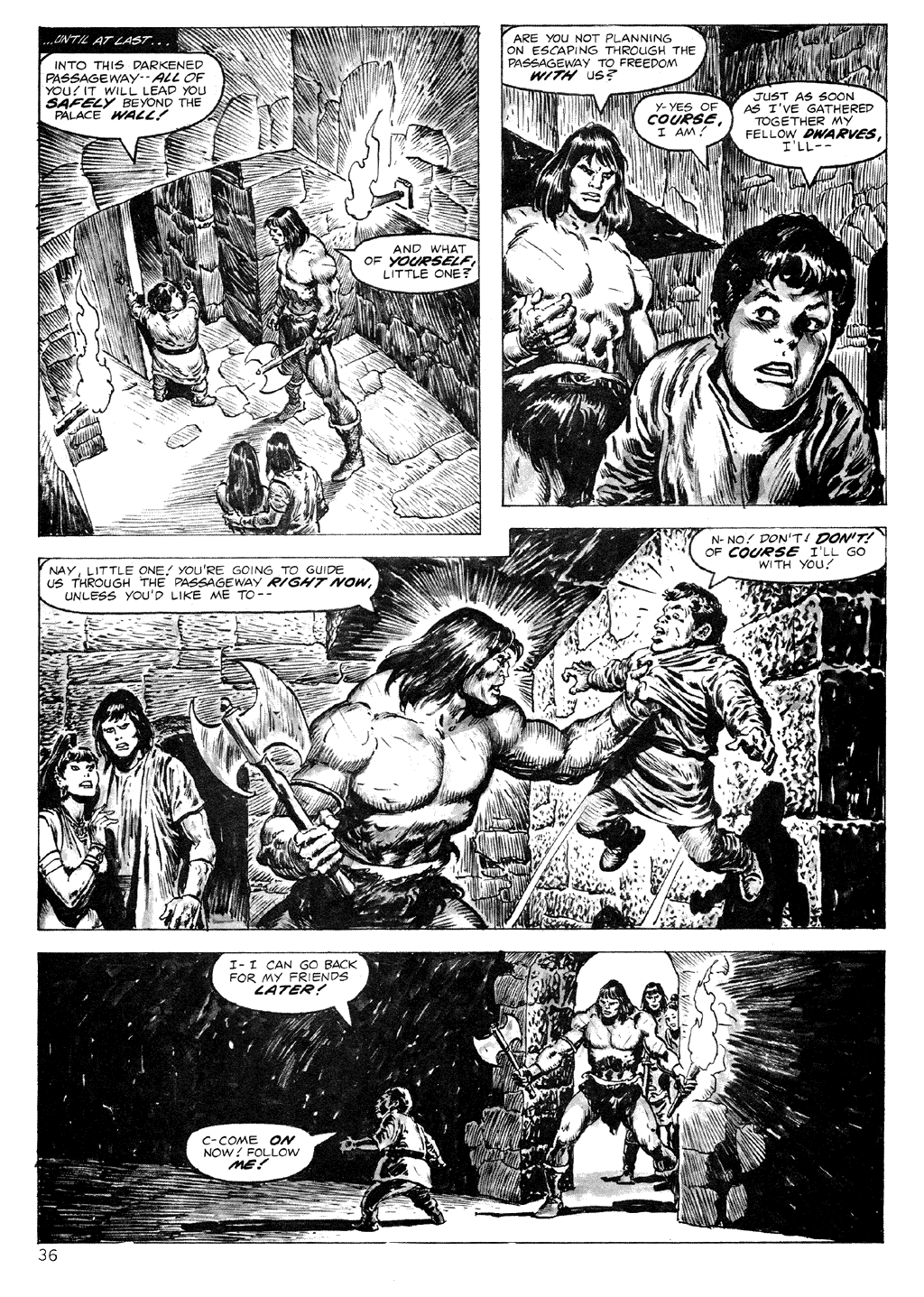 Read online The Savage Sword Of Conan comic -  Issue #71 - 36