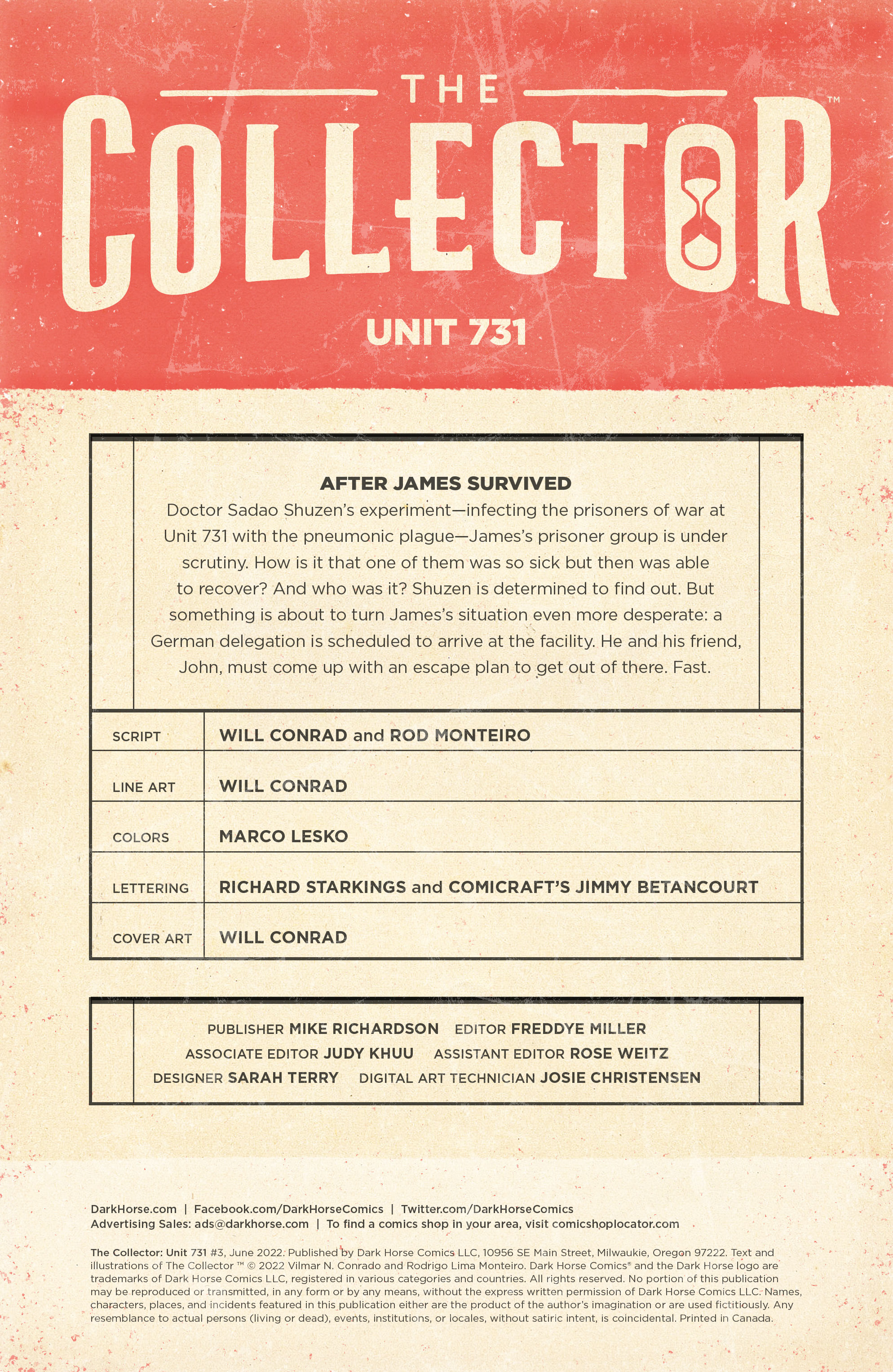 Read online The Collector: Unit 731 comic -  Issue #3 - 2