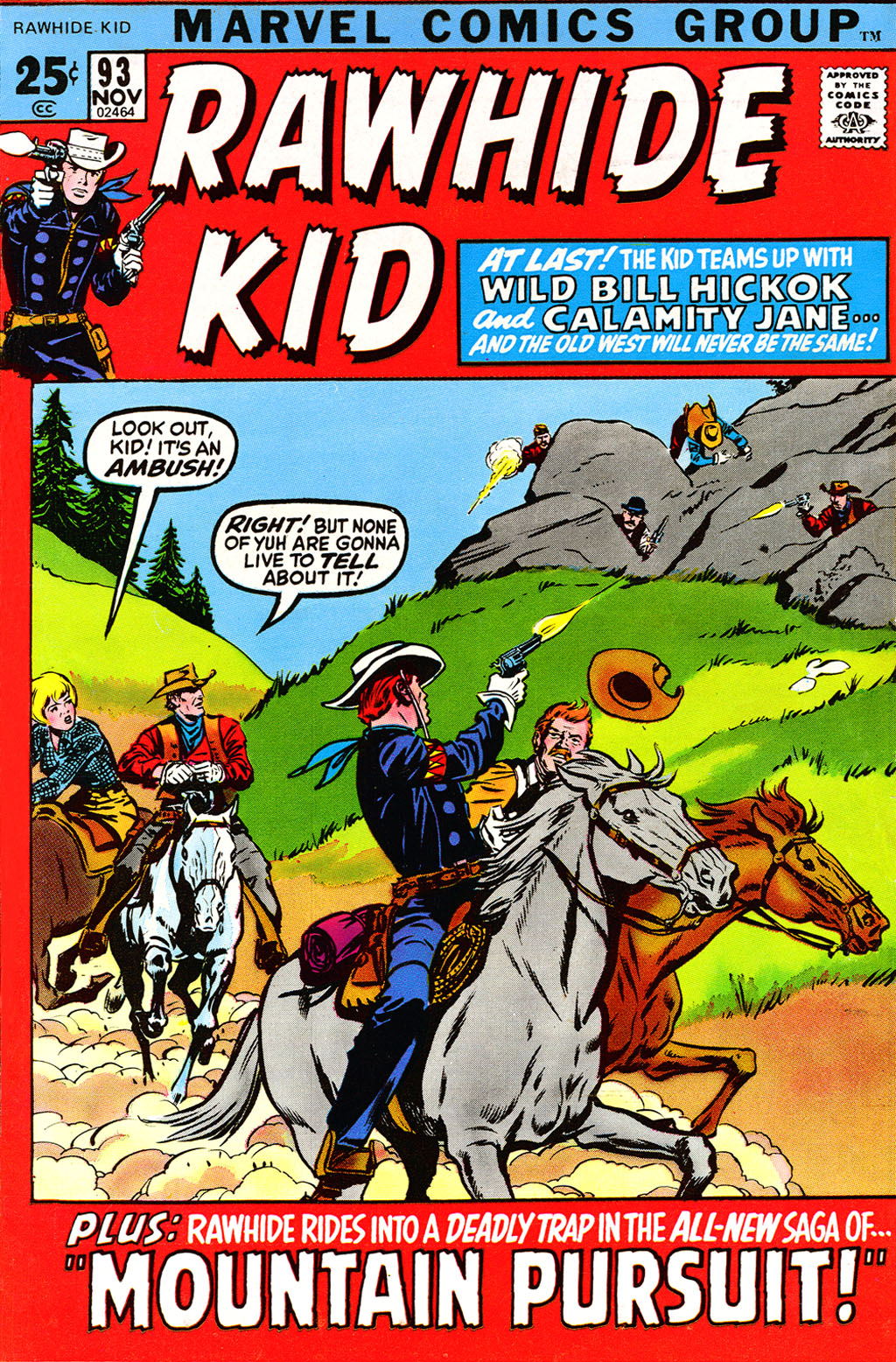 Read online The Rawhide Kid comic -  Issue #93 - 1
