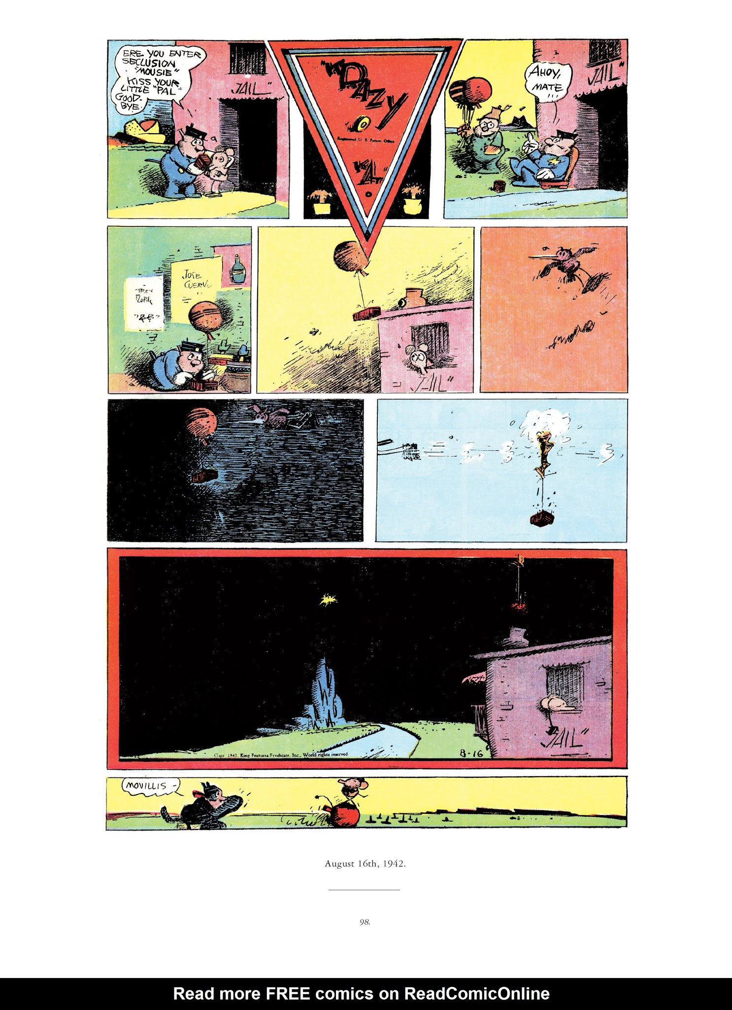 Read online Krazy & Ignatz comic -  Issue # TPB 12 - 97