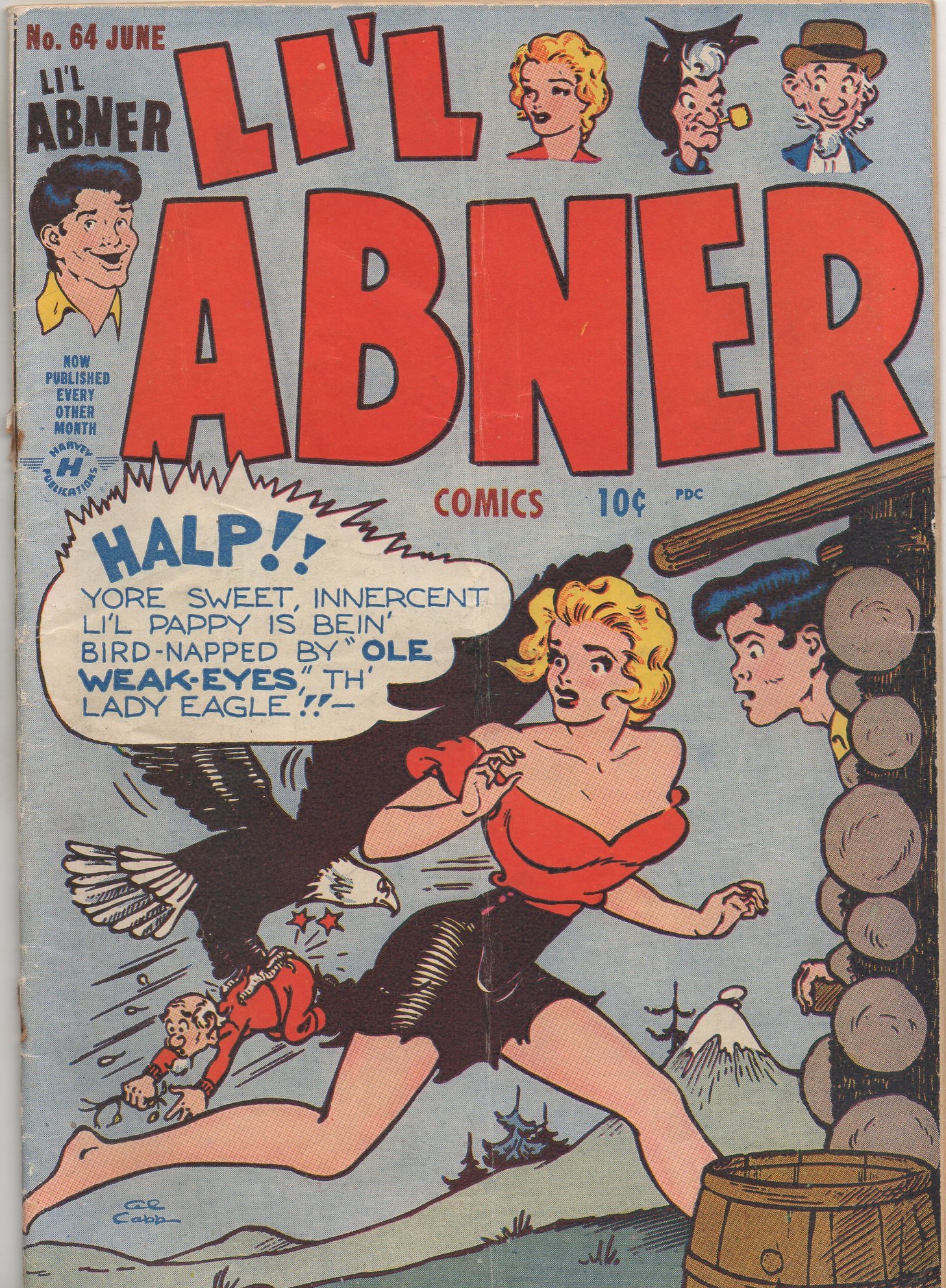 Read online Li'l Abner Comics comic -  Issue #64 - 1