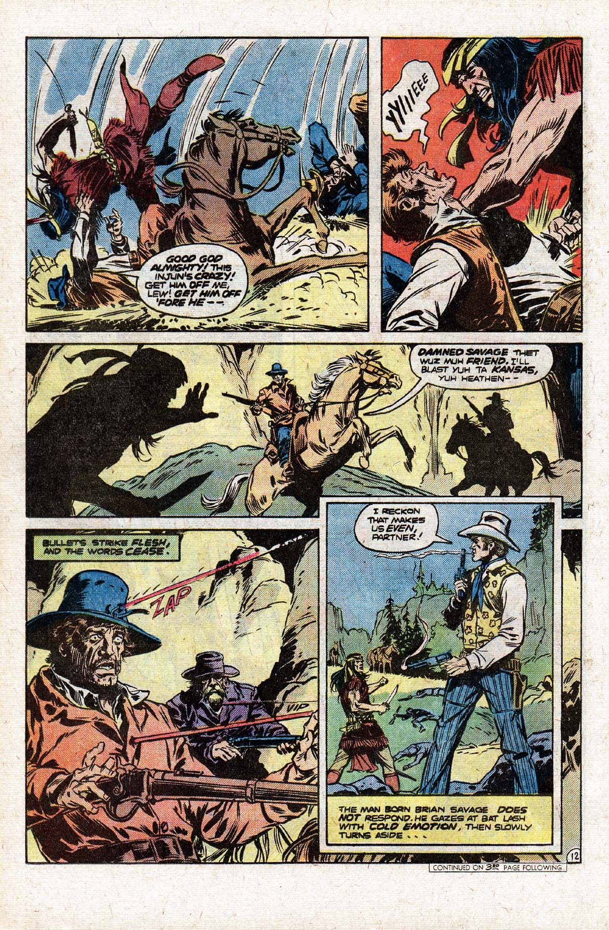 Read online Weird Western Tales (1972) comic -  Issue #45 - 22