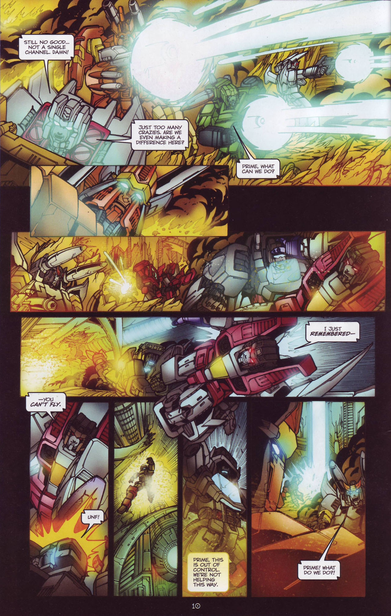 Read online The Transformers Megatron Origin comic -  Issue #4 - 13