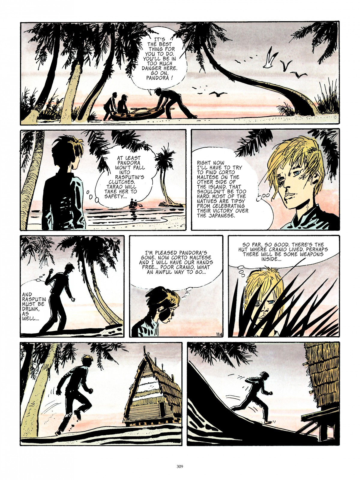 Read online Corto Maltese comic -  Issue # TPB 2 (Part 3) - 99