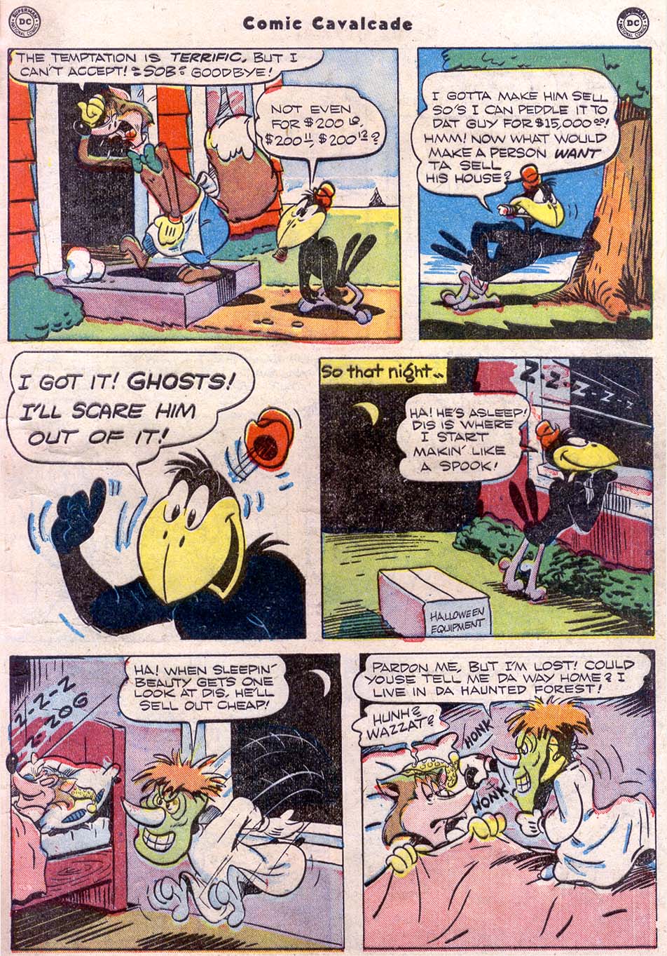 Read online Comic Cavalcade comic -  Issue #36 - 5