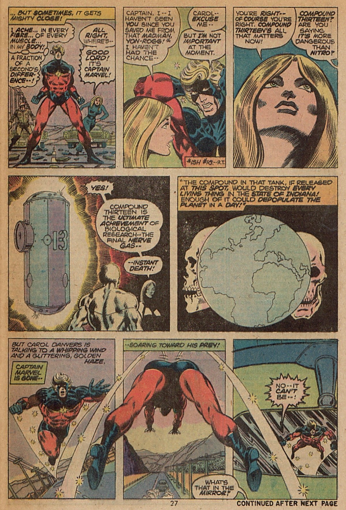 Captain Marvel (1968) Issue #34 #34 - English 17