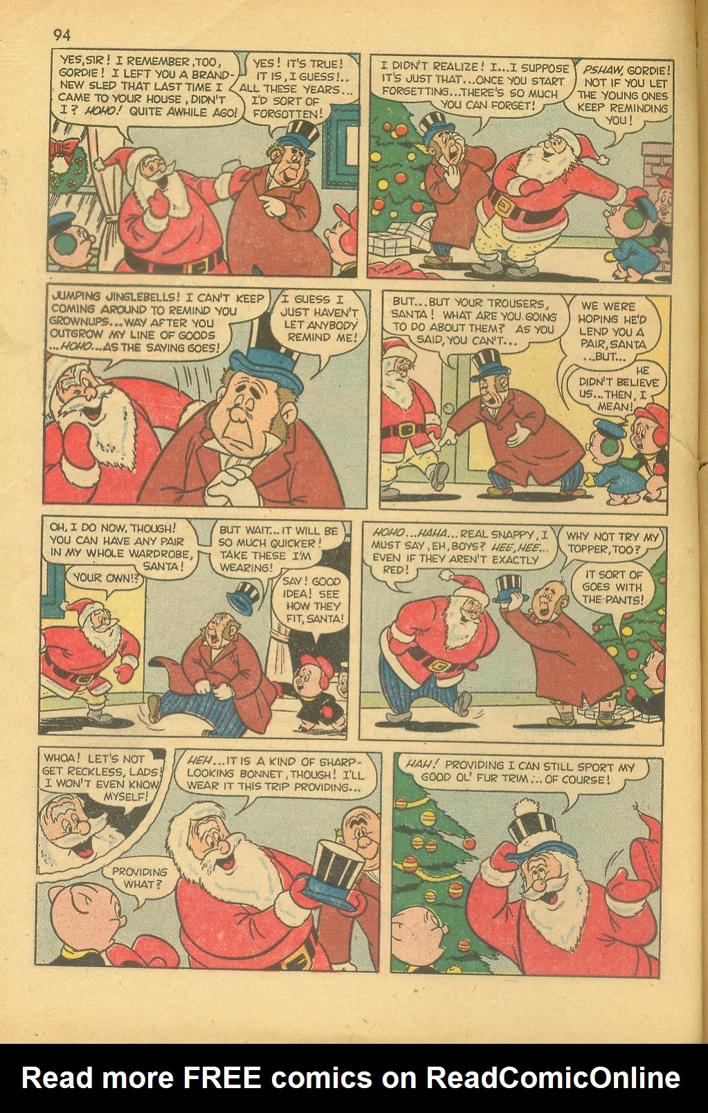 Read online Bugs Bunny's Christmas Funnies comic -  Issue # TPB 7 - 96