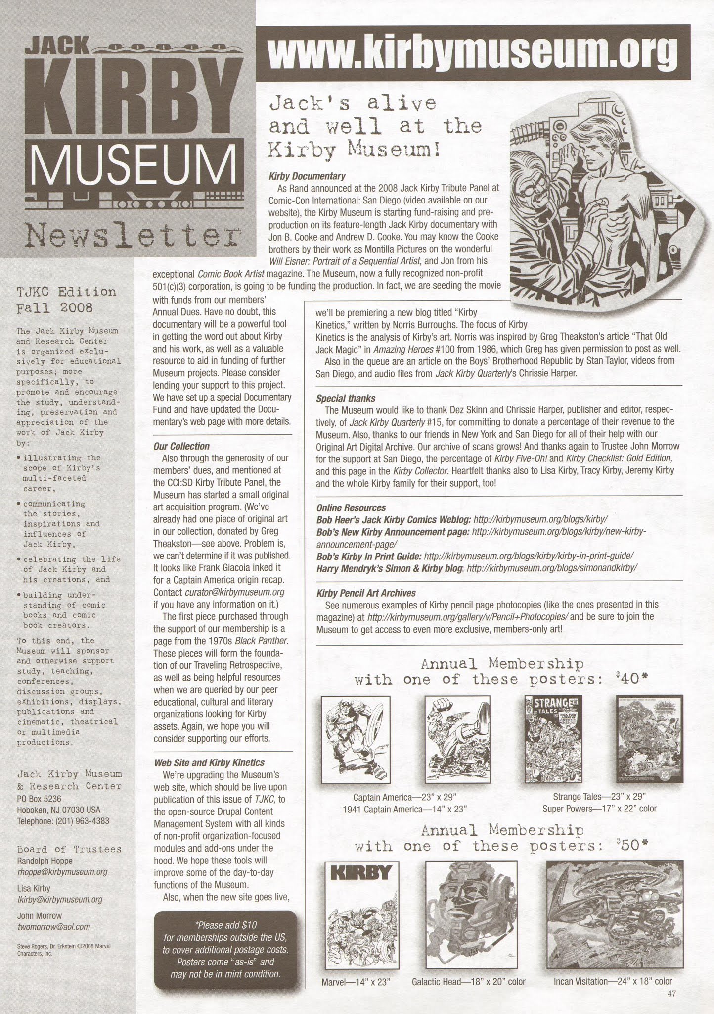 Read online The Jack Kirby Collector comic -  Issue #51 - 48
