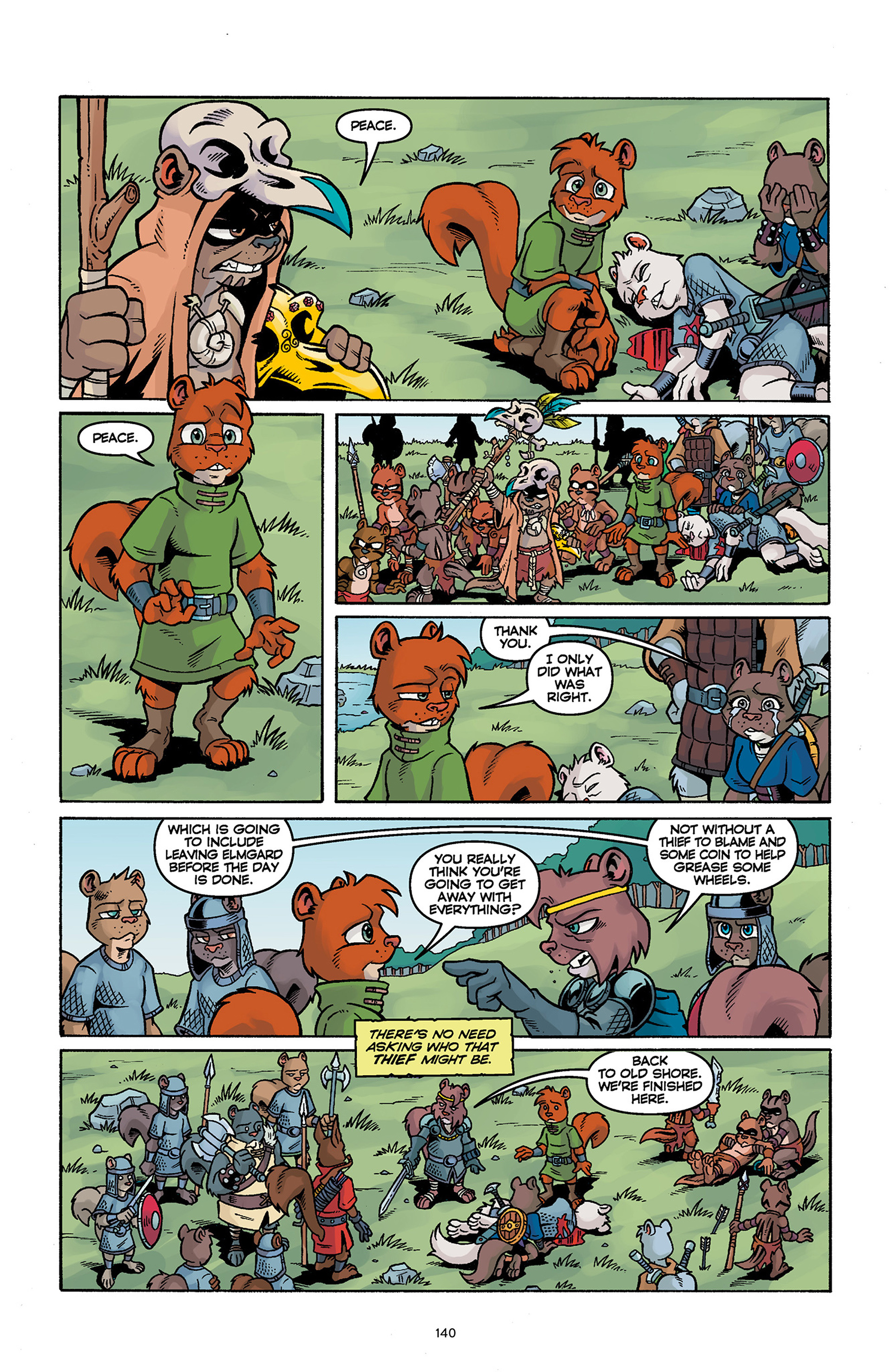 Read online Sons of Ashgard: Ill Met in Elmgard comic -  Issue # TPB (Part 2) - 38