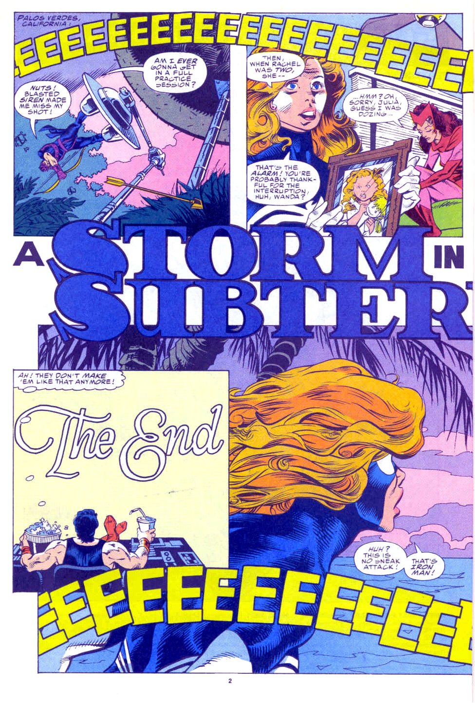 Read online Avengers West Coast (1989) comic -  Issue # Annual 6 - 3