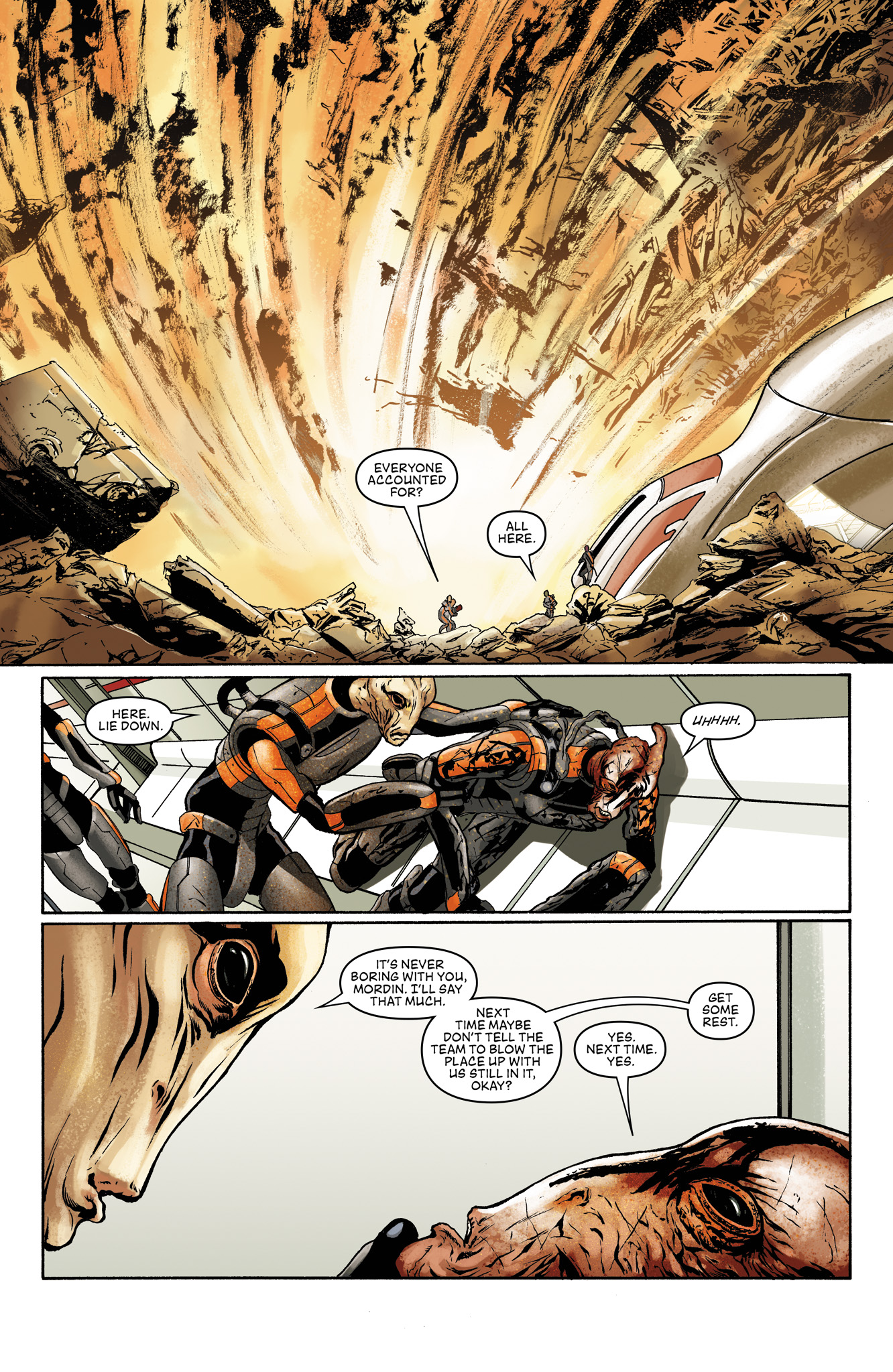 Read online Mass Effect: Foundation comic -  Issue #9 - 23