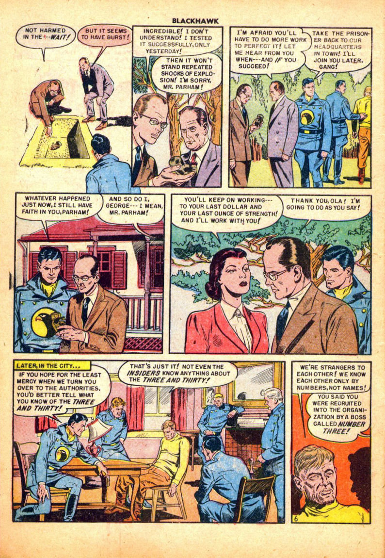 Read online Blackhawk (1957) comic -  Issue #30 - 8