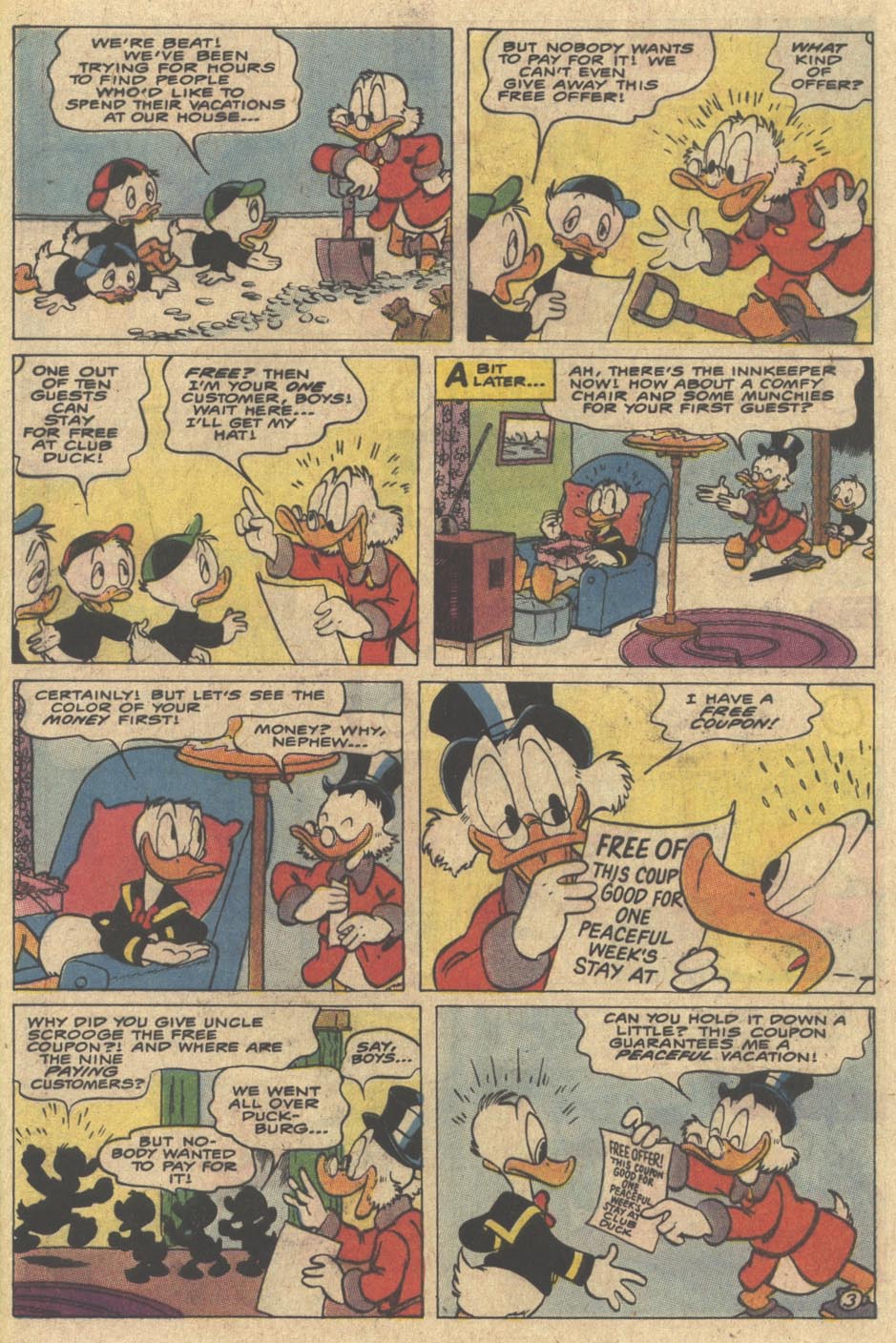 Read online Walt Disney's Comics and Stories comic -  Issue #544 - 5
