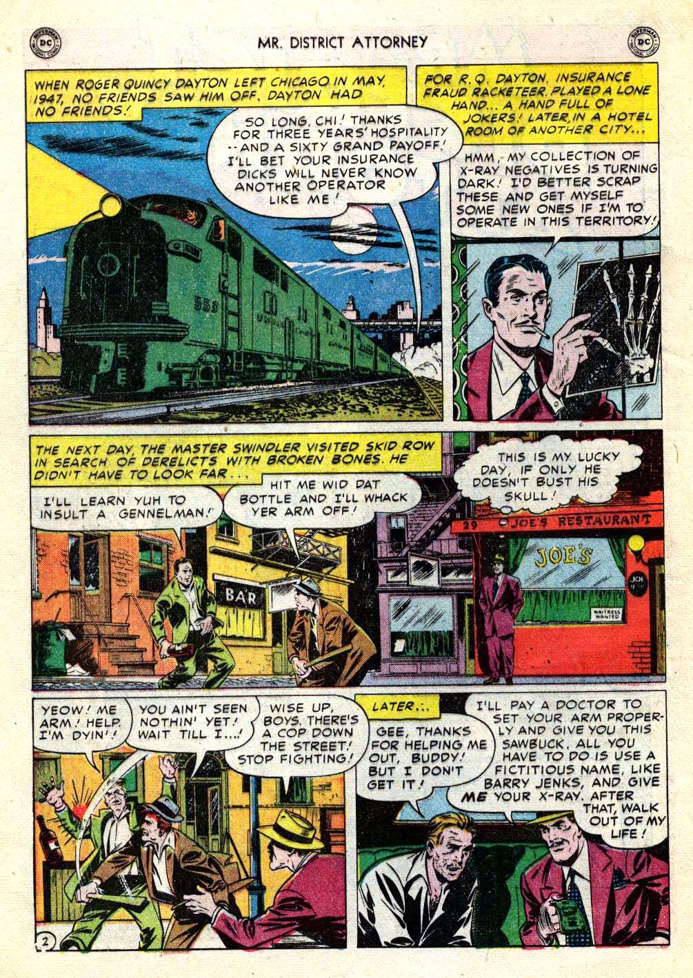 Read online Mr. District Attorney comic -  Issue #12 - 4