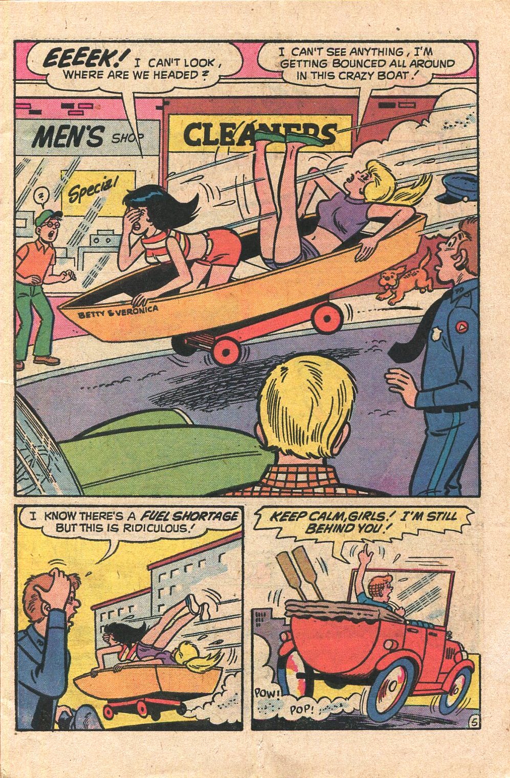 Read online Archie's TV Laugh-Out comic -  Issue #28 - 7