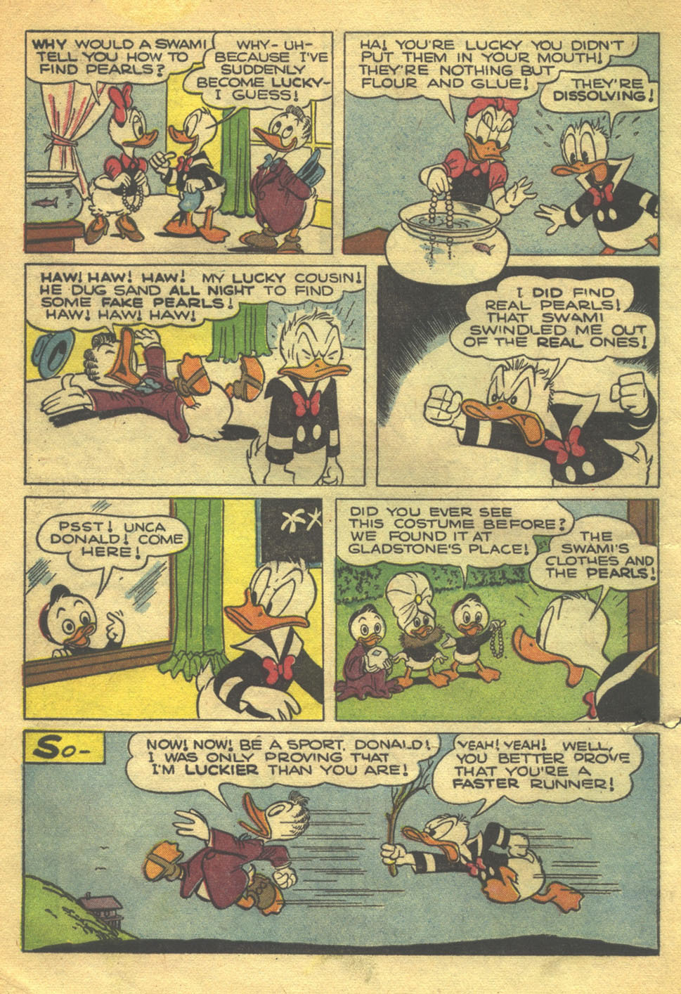 Read online Walt Disney's Comics and Stories comic -  Issue #163 - 12