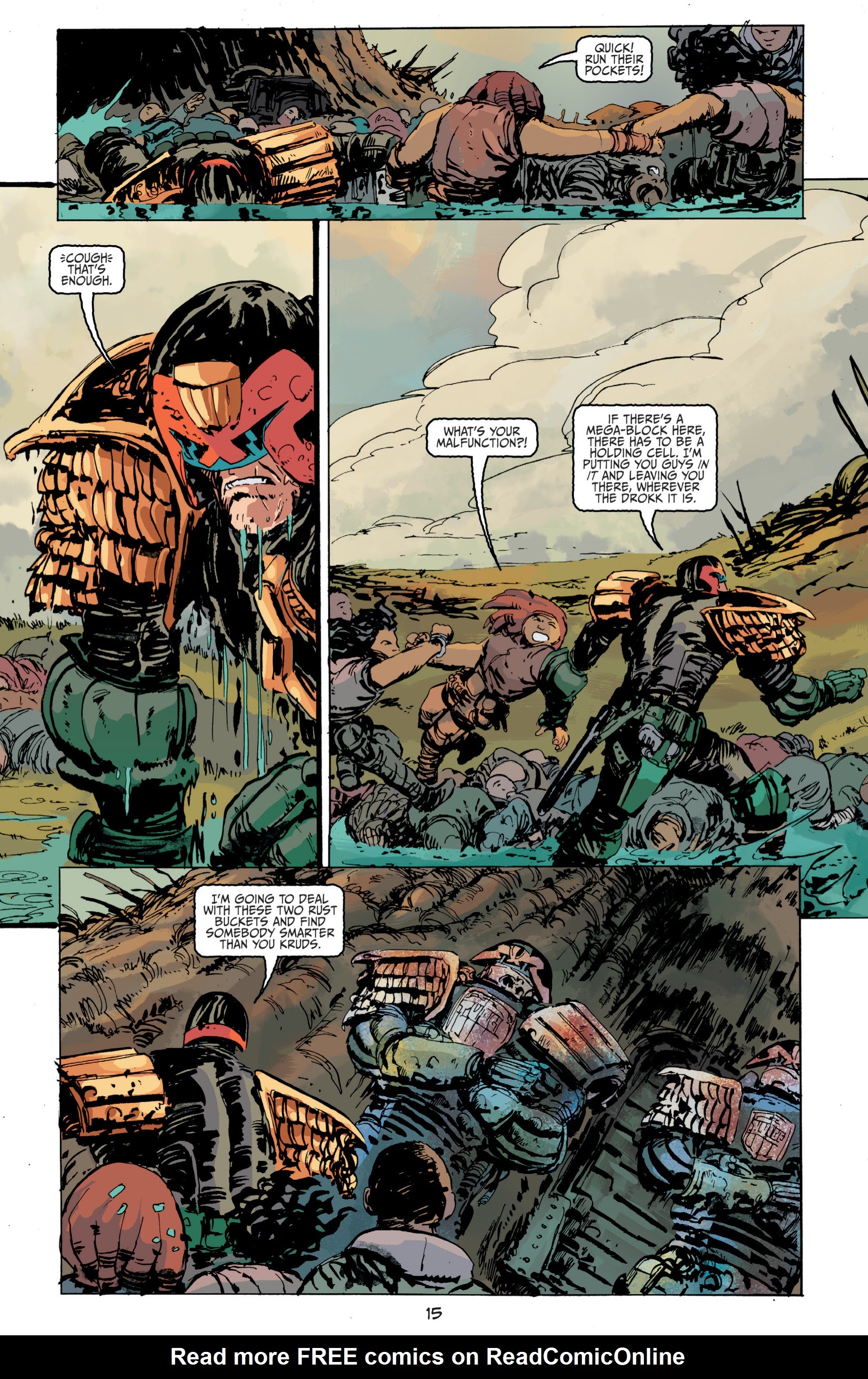 Read online Judge Dredd: Mega-City Zero comic -  Issue # TPB 1 - 15
