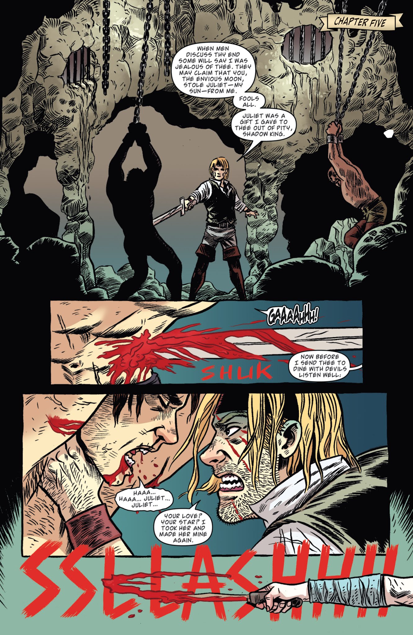 Read online Kill Shakespeare: The Tide of Blood comic -  Issue # TPB - 103
