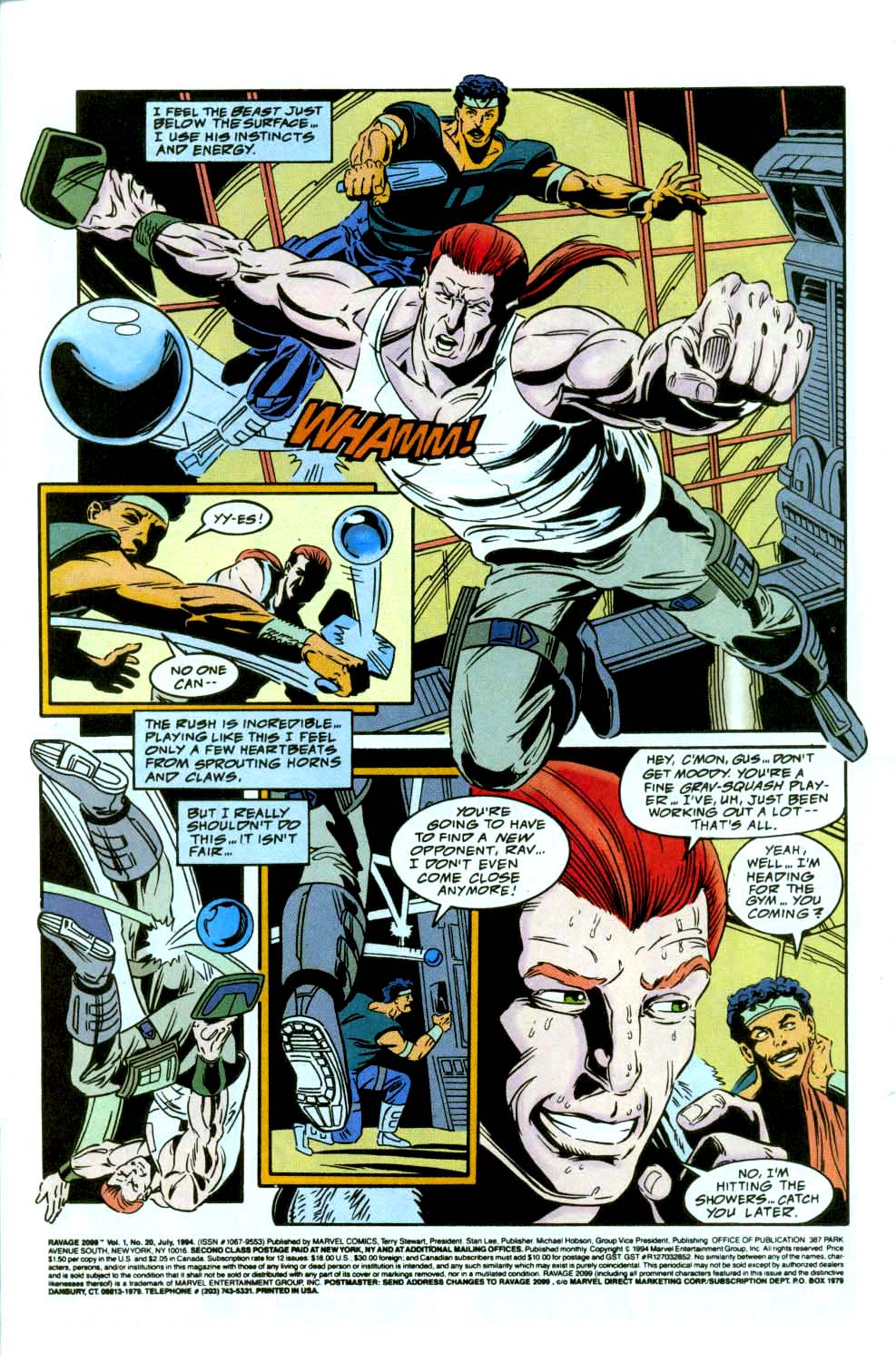 Read online Ravage 2099 comic -  Issue #20 - 2