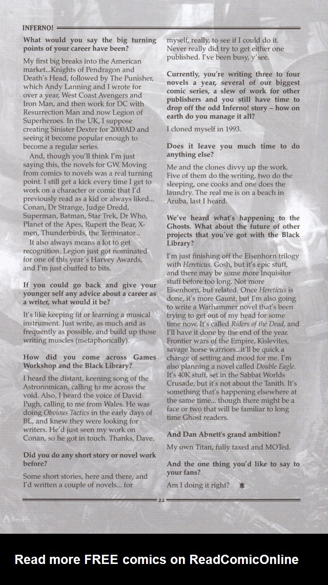 Read online Inferno! (1997) comic -  Issue #30 - 22