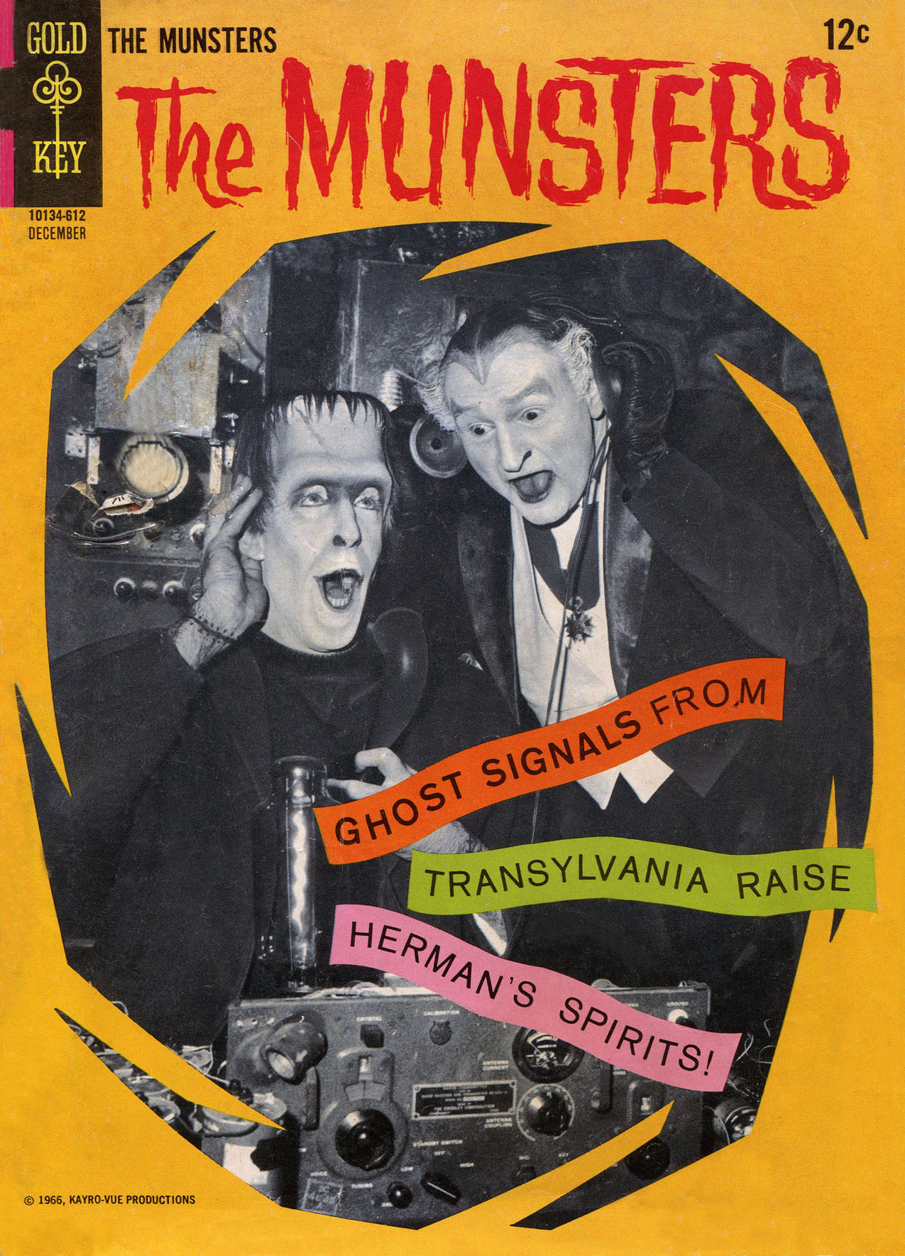 Read online The Munsters comic -  Issue #10 - 1
