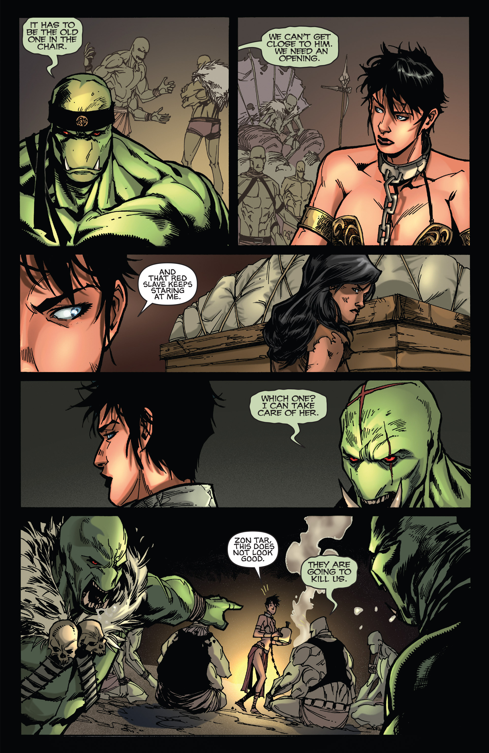 Read online Dejah Thoris and the Green Men of Mars comic -  Issue #10 - 11