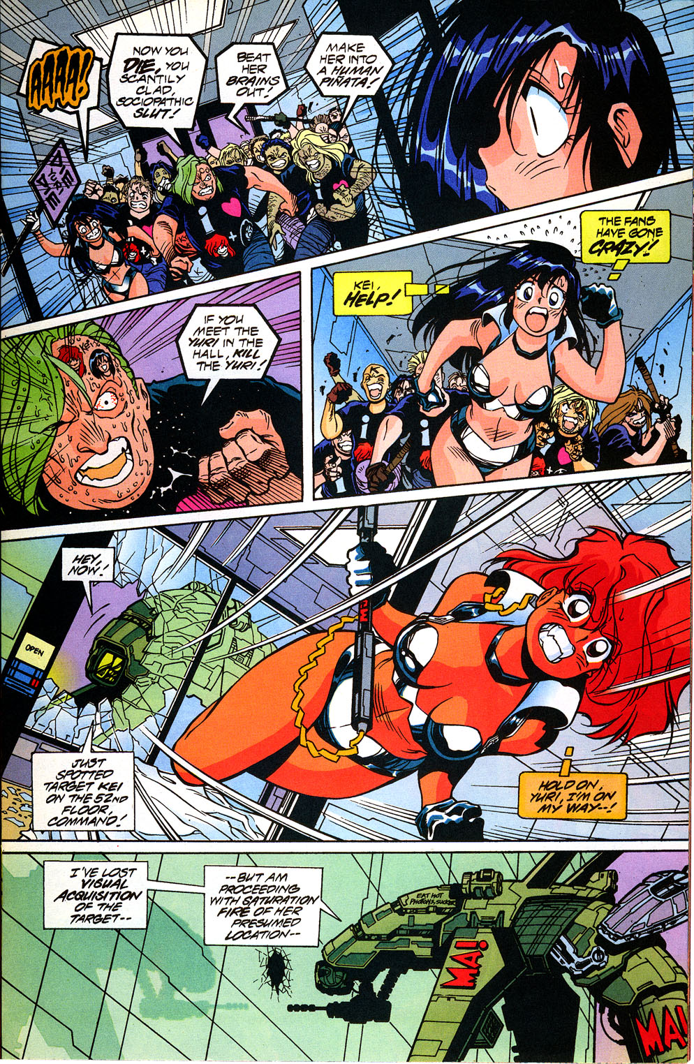 Read online Dirty Pair: Fatal But Not Serious comic -  Issue #4 - 12