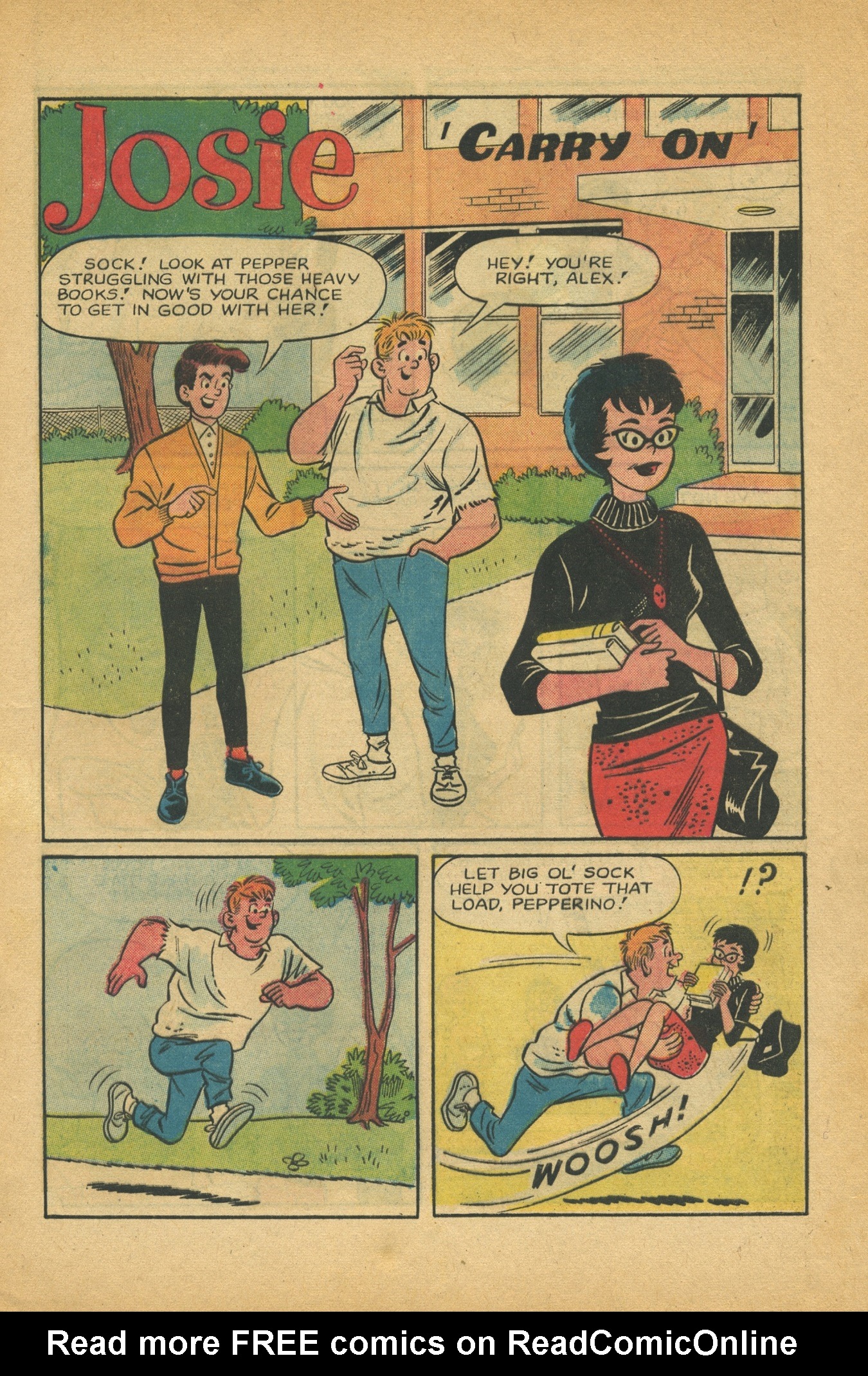 Read online Pep Comics comic -  Issue #163 - 13