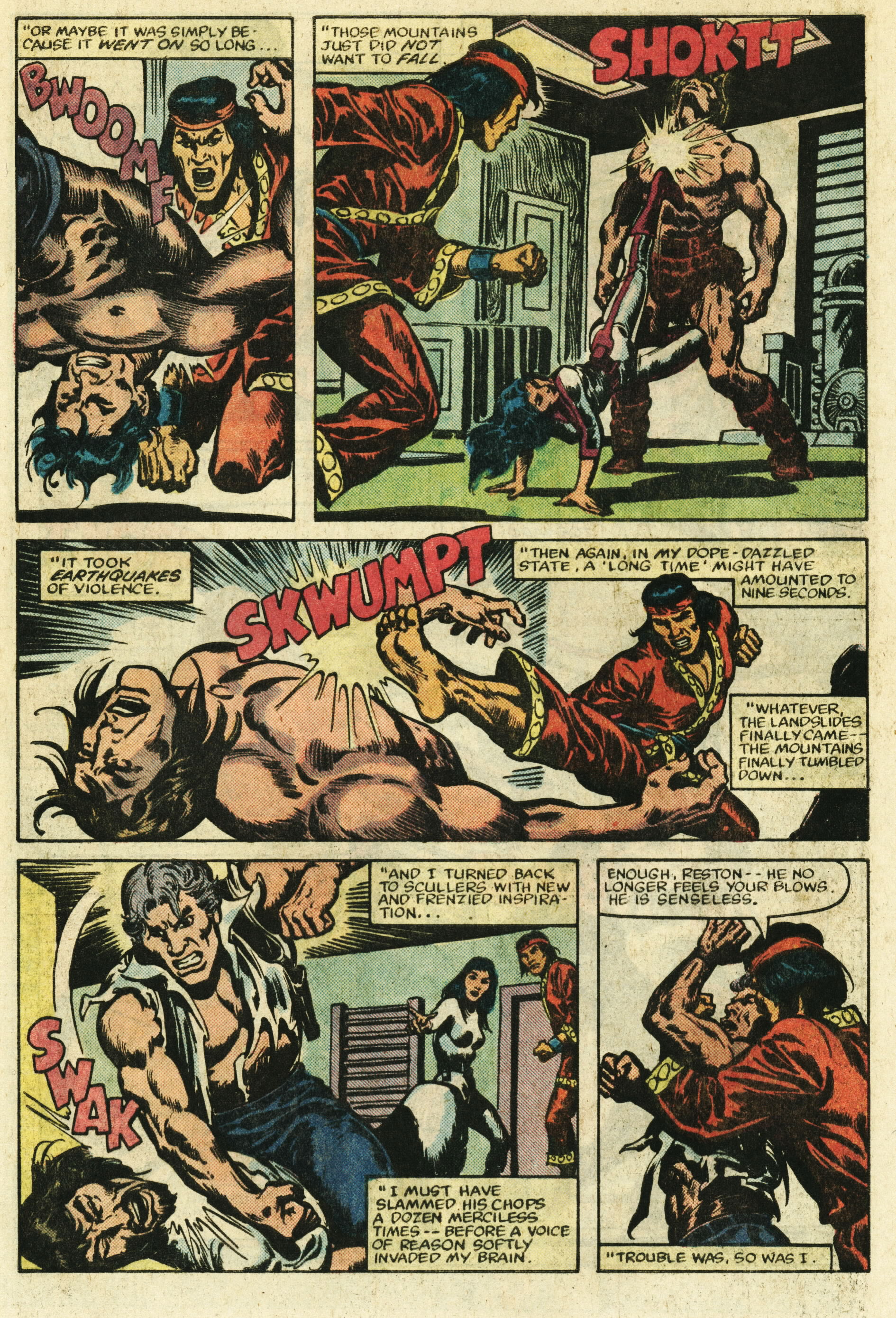 Read online Master of Kung Fu (1974) comic -  Issue #122 - 21