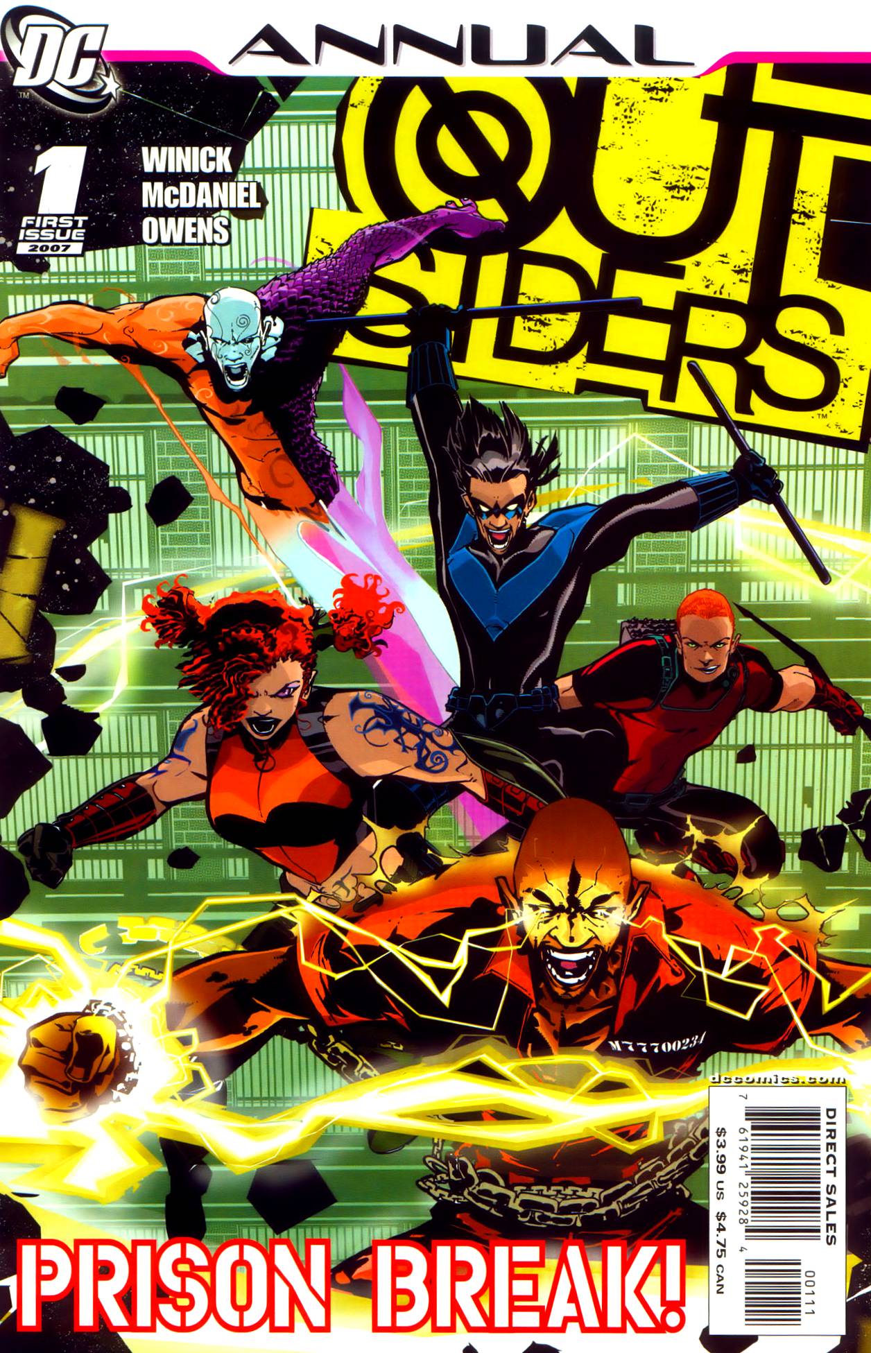 Read online Outsiders (2003) comic -  Issue # _Annual 1 - 1