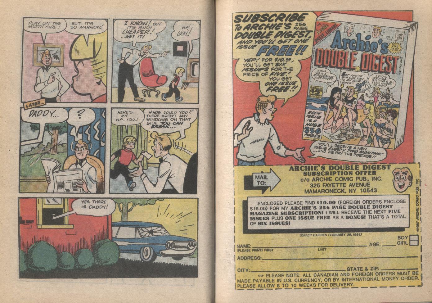 Read online Archie...Archie Andrews, Where Are You? Digest Magazine comic -  Issue #52 - 25