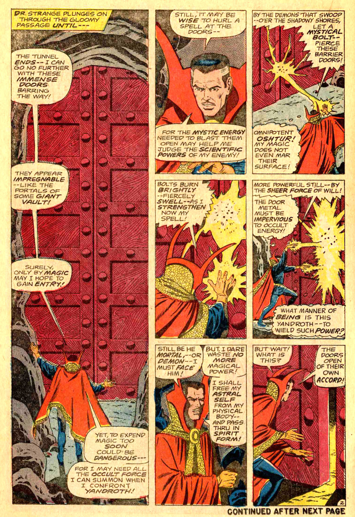 Read online Marvel Masterworks: Doctor Strange comic -  Issue # TPB 2 - 236