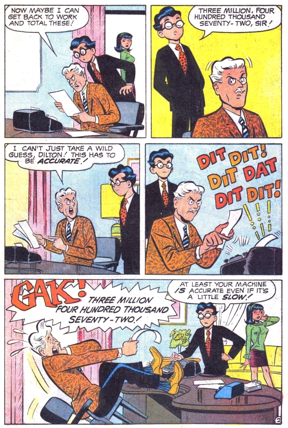 Read online Archie (1960) comic -  Issue #187 - 21