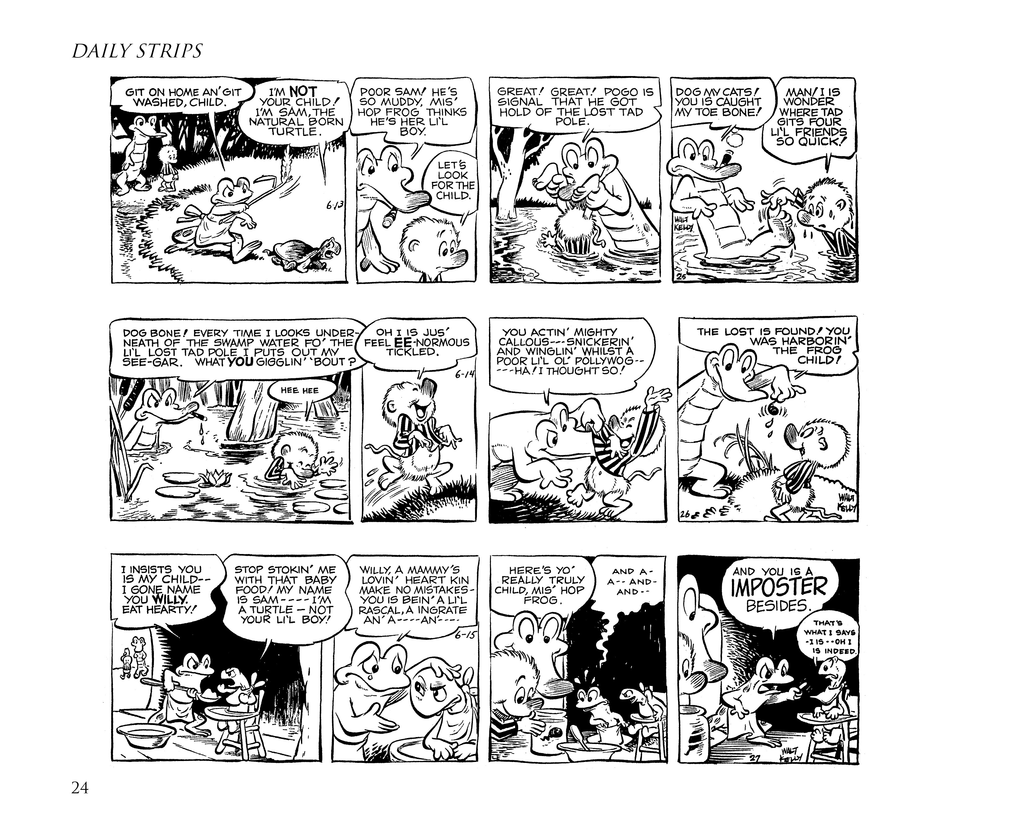 Read online Pogo by Walt Kelly: The Complete Syndicated Comic Strips comic -  Issue # TPB 1 (Part 1) - 42