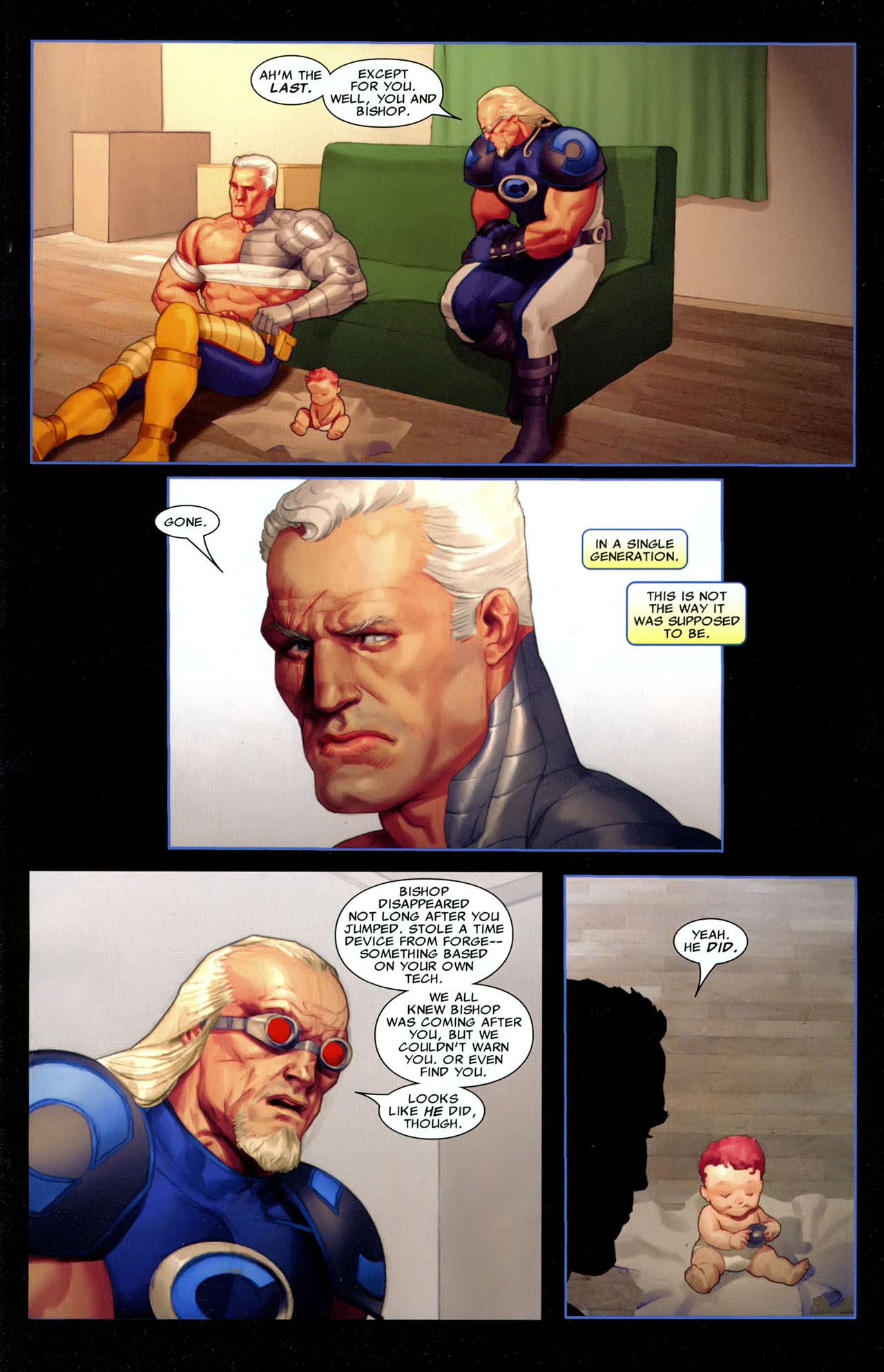Read online Cable (2008) comic -  Issue #4 - 6