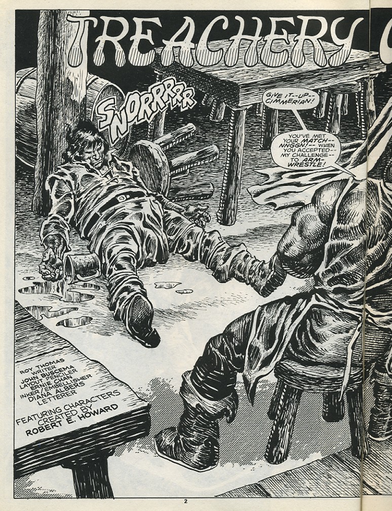 Read online The Savage Sword Of Conan comic -  Issue #199 - 4