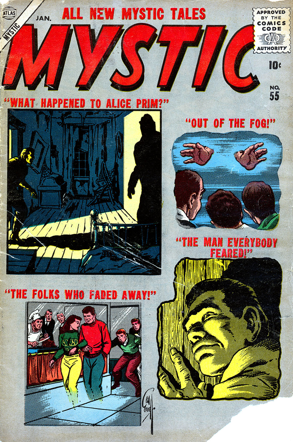 Read online Mystic (1951) comic -  Issue #55 - 1