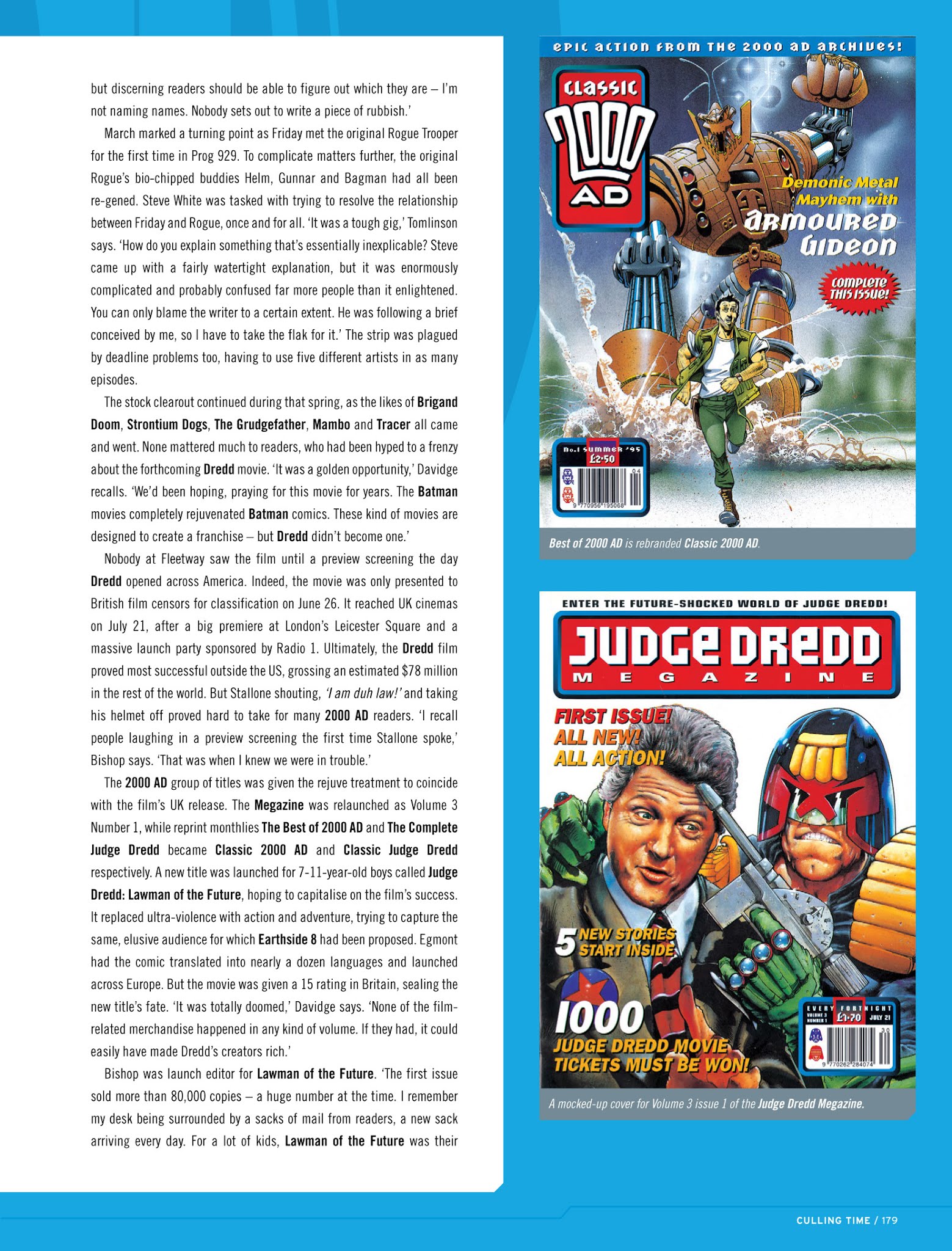 Read online Thrill-Power Overload: Forty Years of 2000 AD: Revised, Updated and Expanded! comic -  Issue # TPB (Part 2) - 81