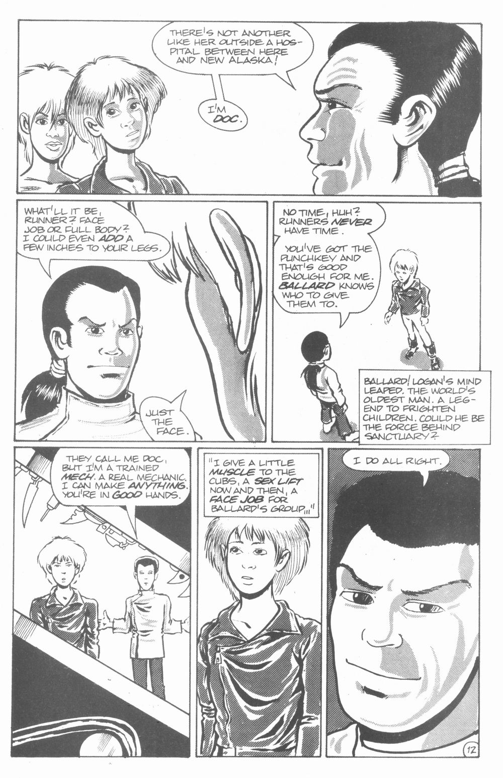 Read online Logan's Run (1990) comic -  Issue #2 - 14
