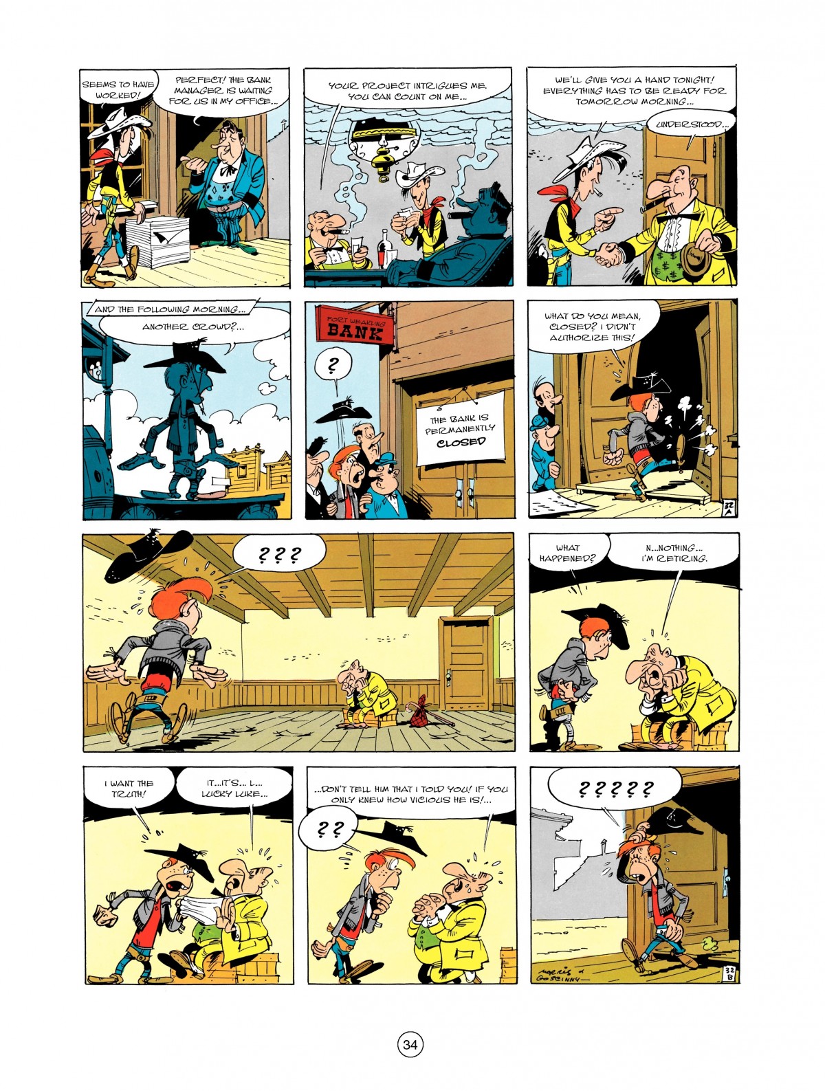 Read online A Lucky Luke Adventure comic -  Issue #1 - 36