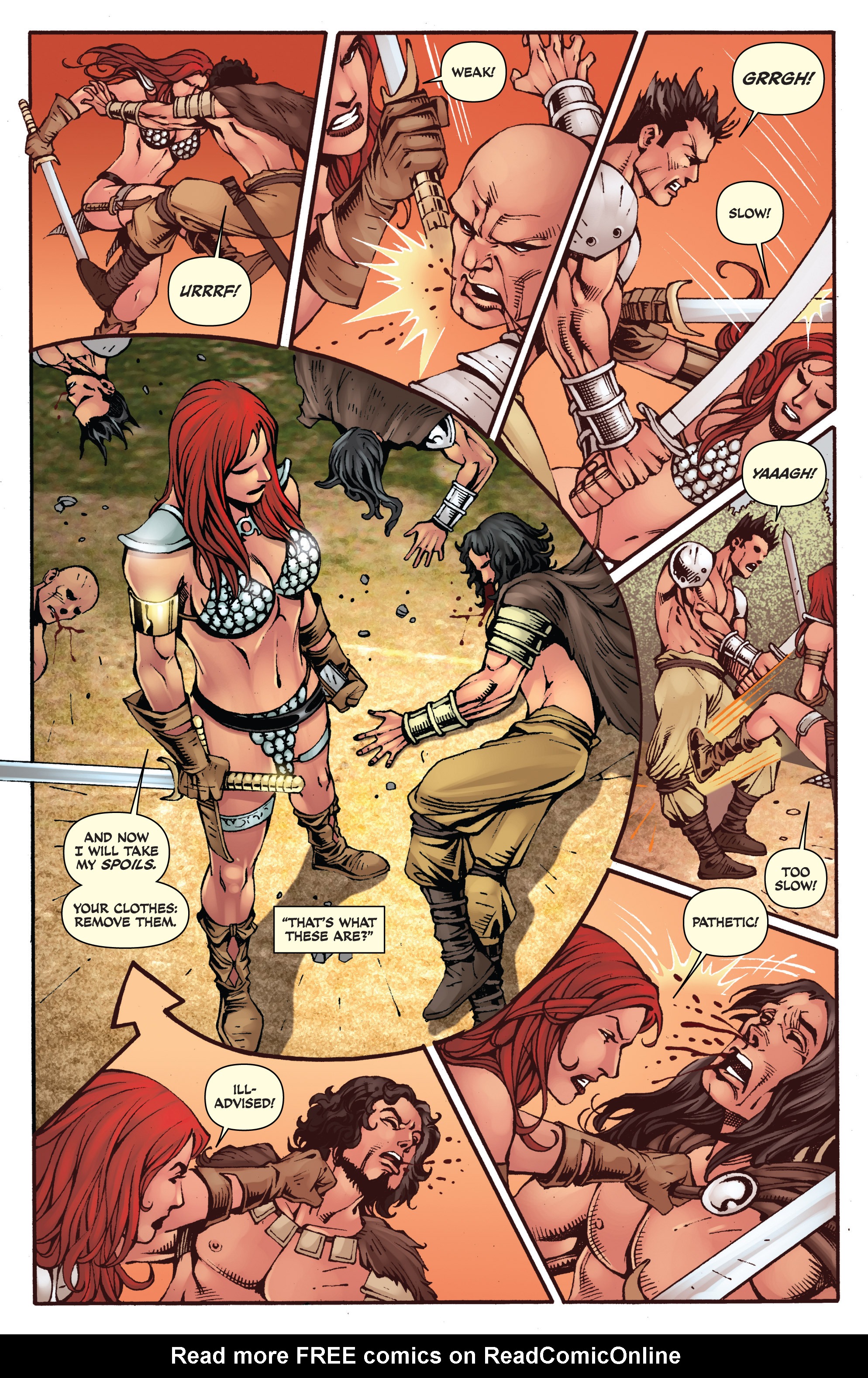 Read online Red Sonja: Sanctuary comic -  Issue # Full - 13