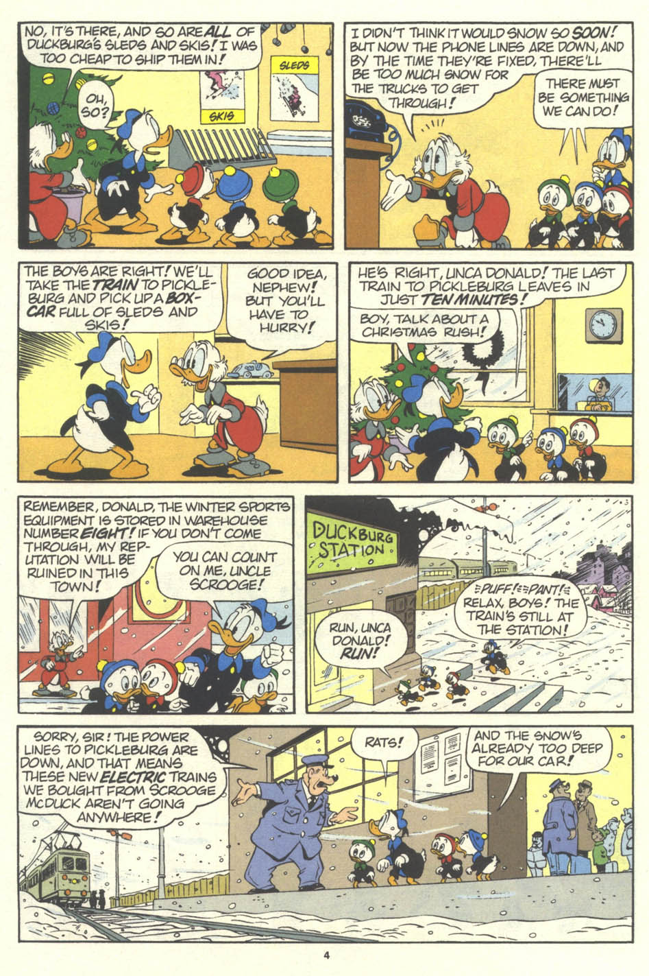Read online Walt Disney's Comics and Stories comic -  Issue #556 - 6