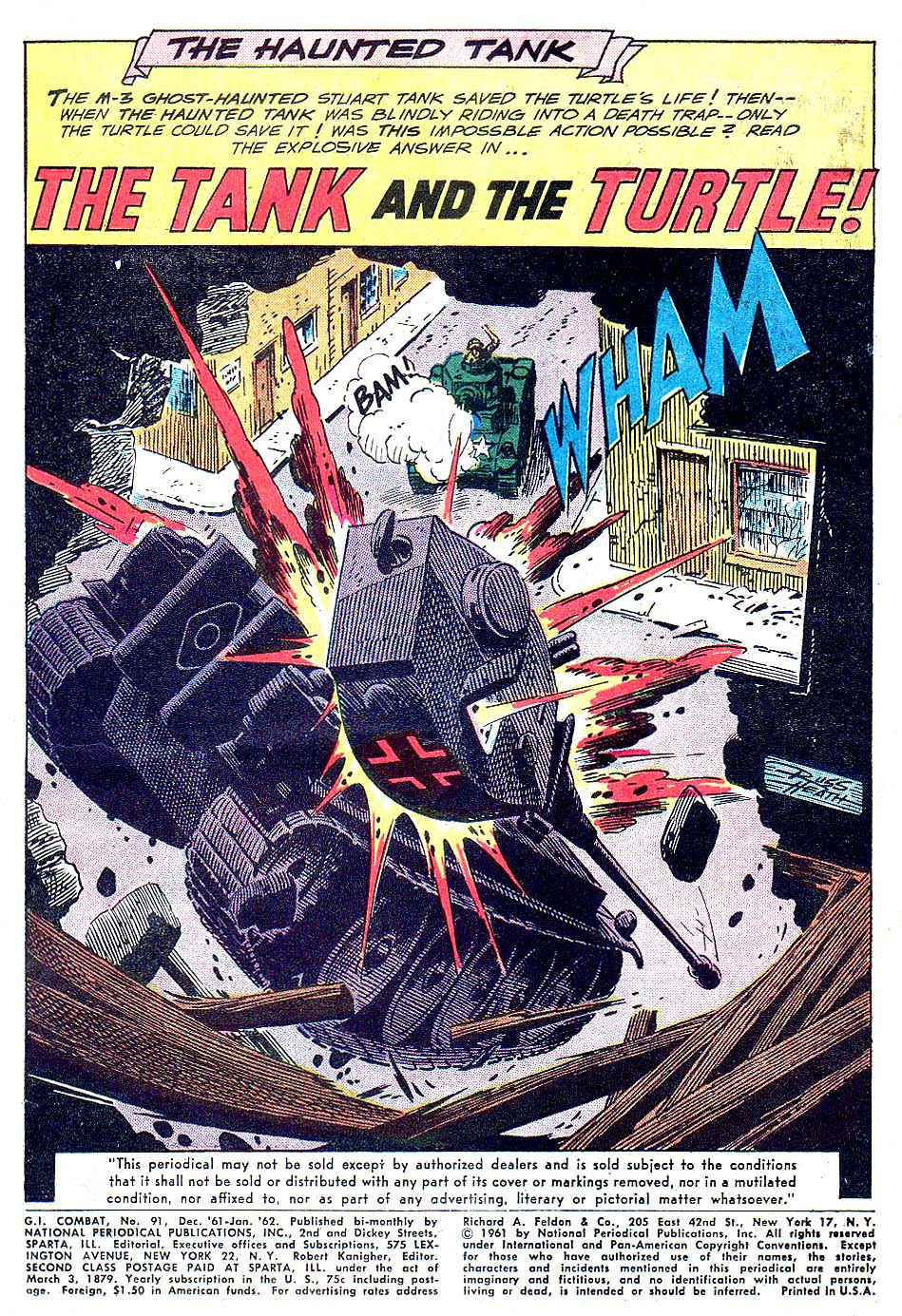 Read online G.I. Combat (1952) comic -  Issue #91 - 3