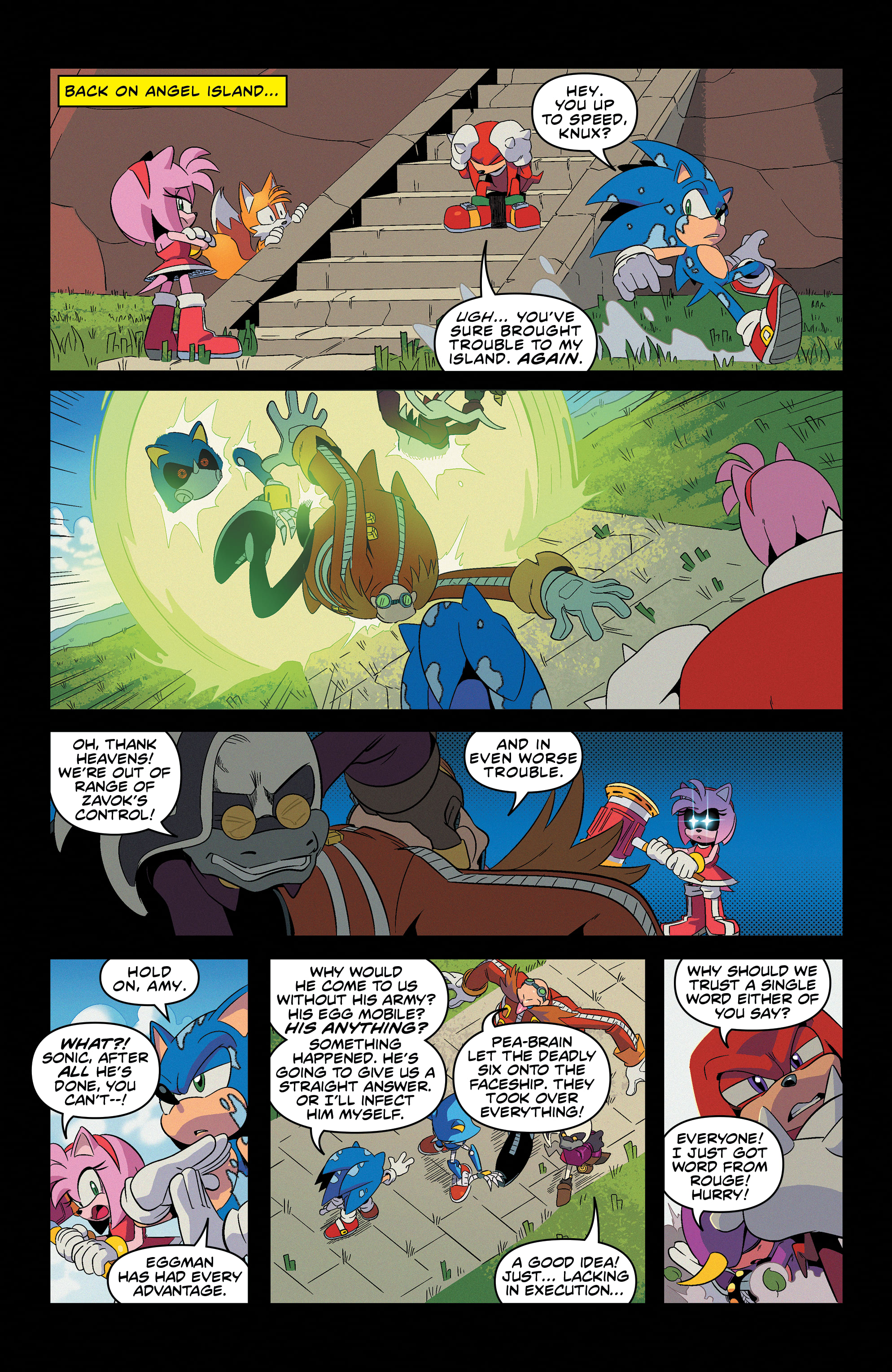 Read online Sonic the Hedgehog (2018) comic -  Issue #25 - 14