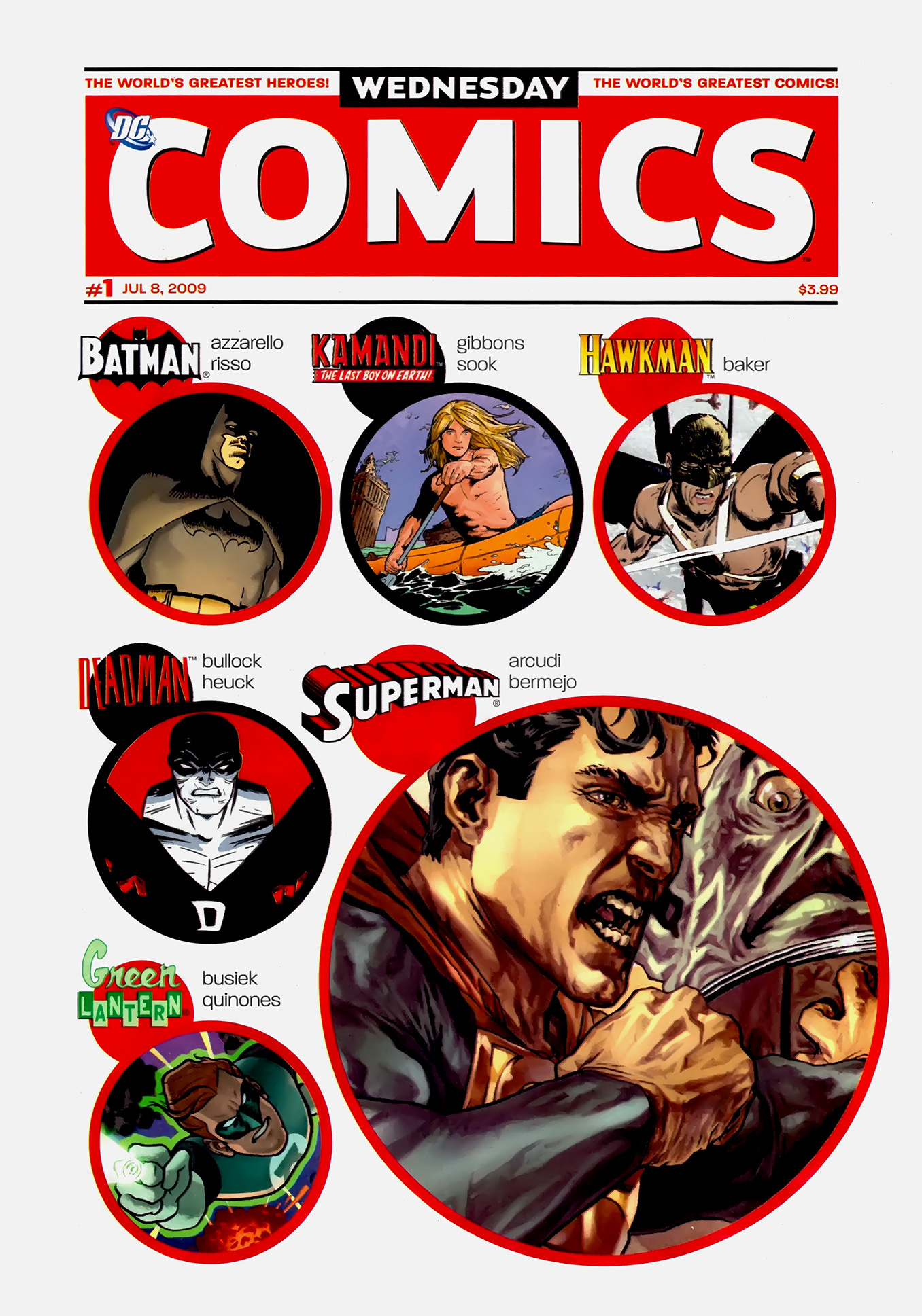 Read online Wednesday Comics comic -  Issue #1 - 2