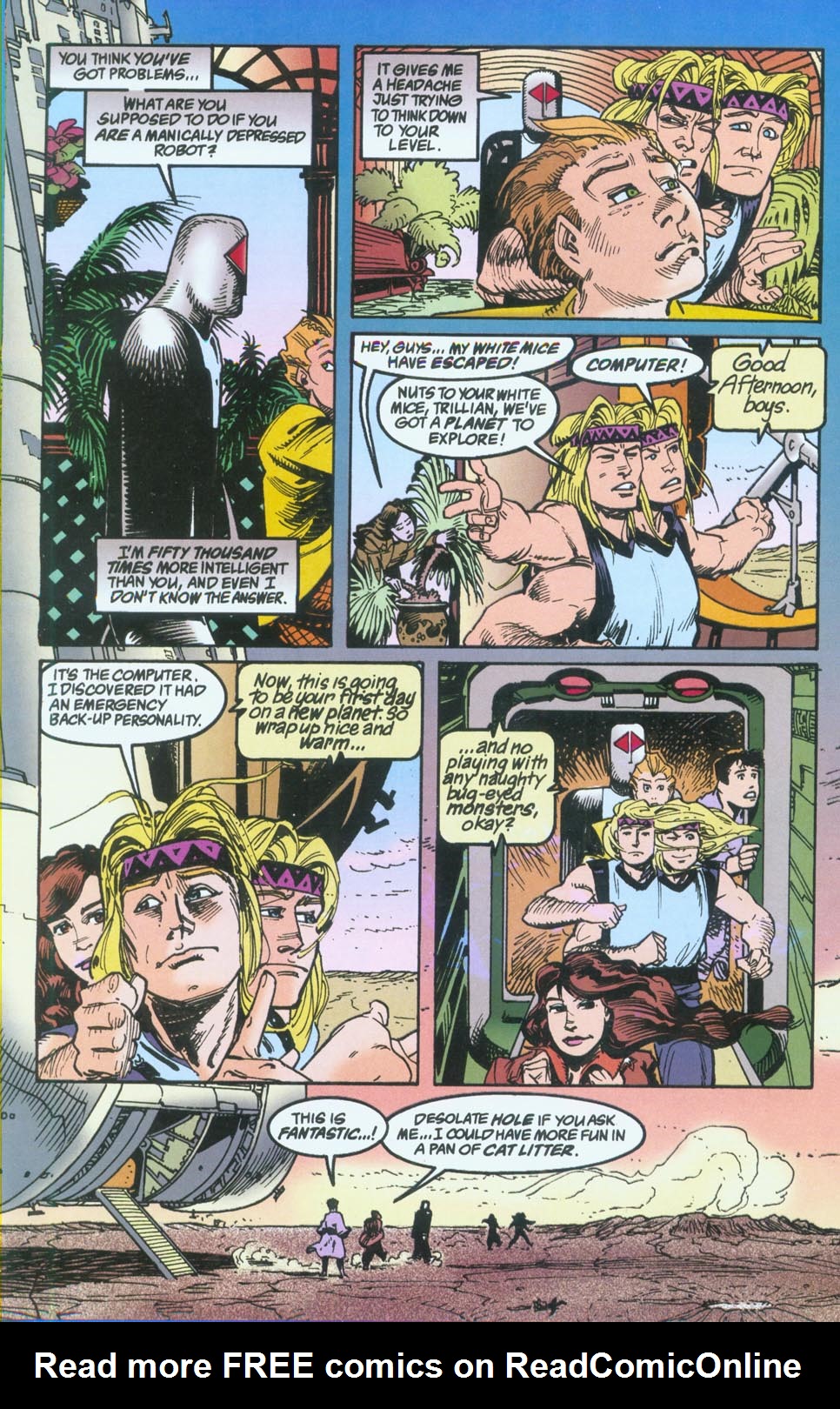 Read online Hitchhiker's Guide to the Galaxy comic -  Issue #3 - 8