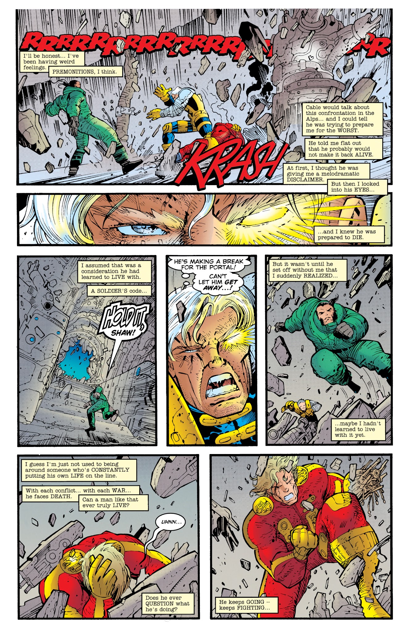 Read online Cable: The Hellfire Hunt comic -  Issue # TPB - 223