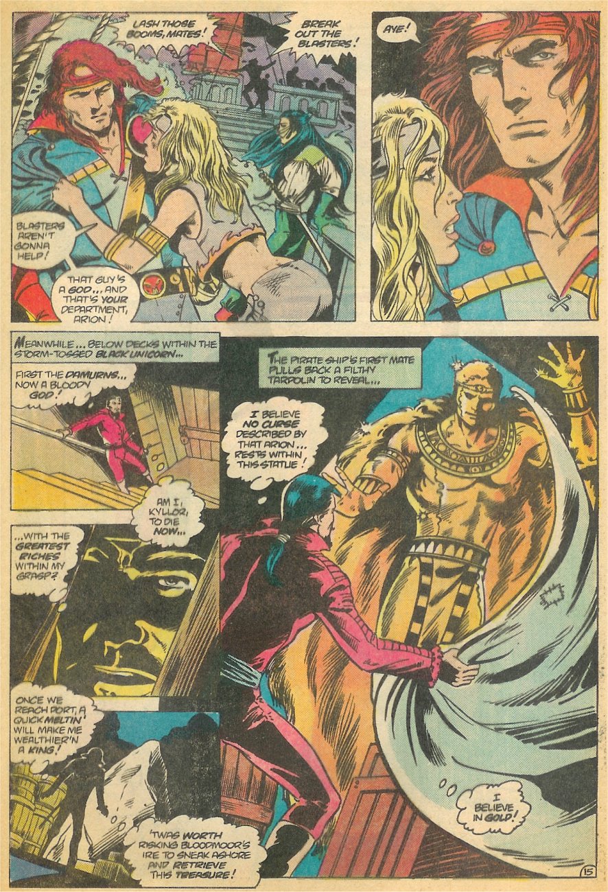 Read online Arion, Lord of Atlantis comic -  Issue #21 - 16