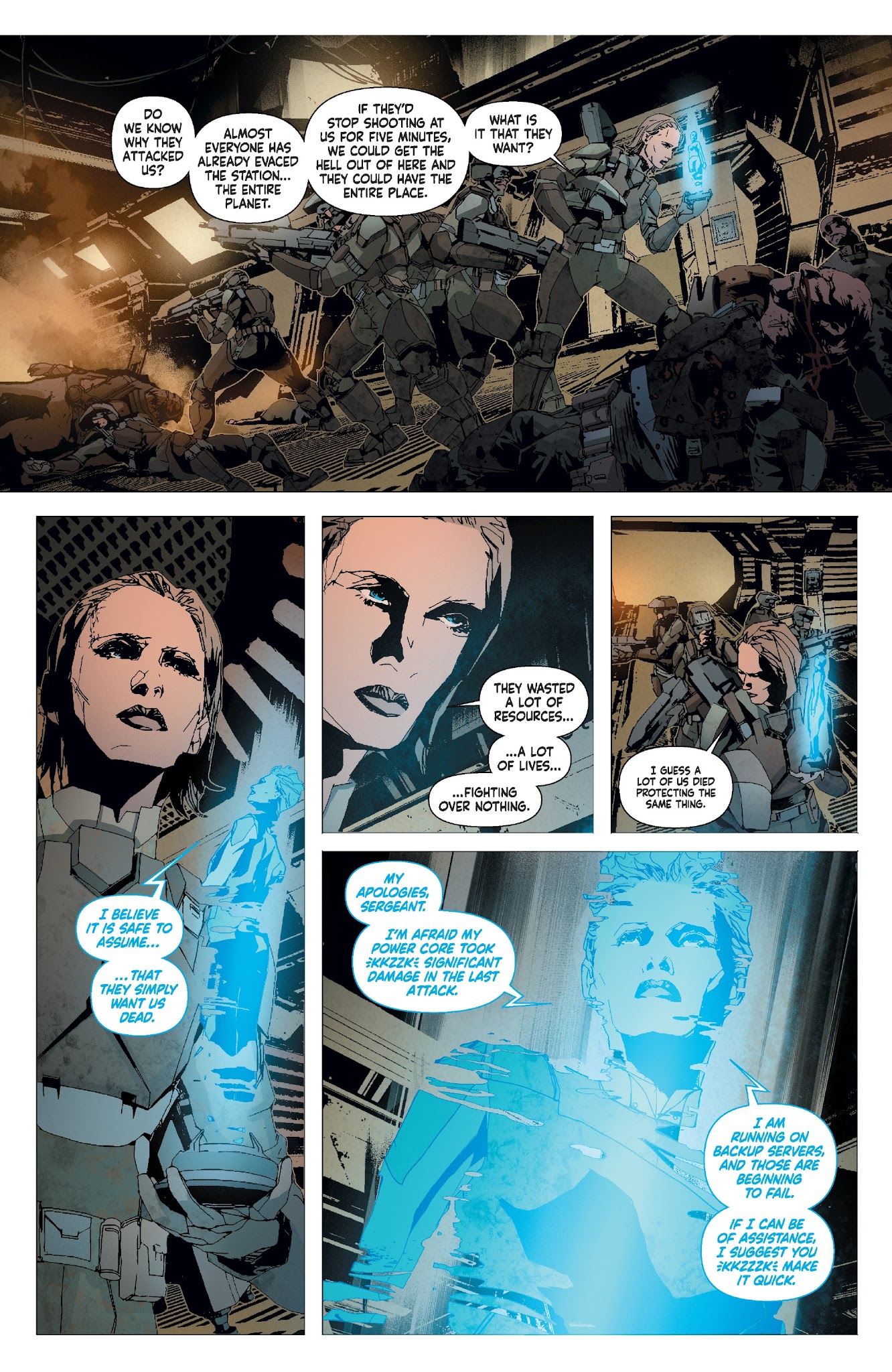 Read online Halo: Rise of Atriox comic -  Issue #1 - 5